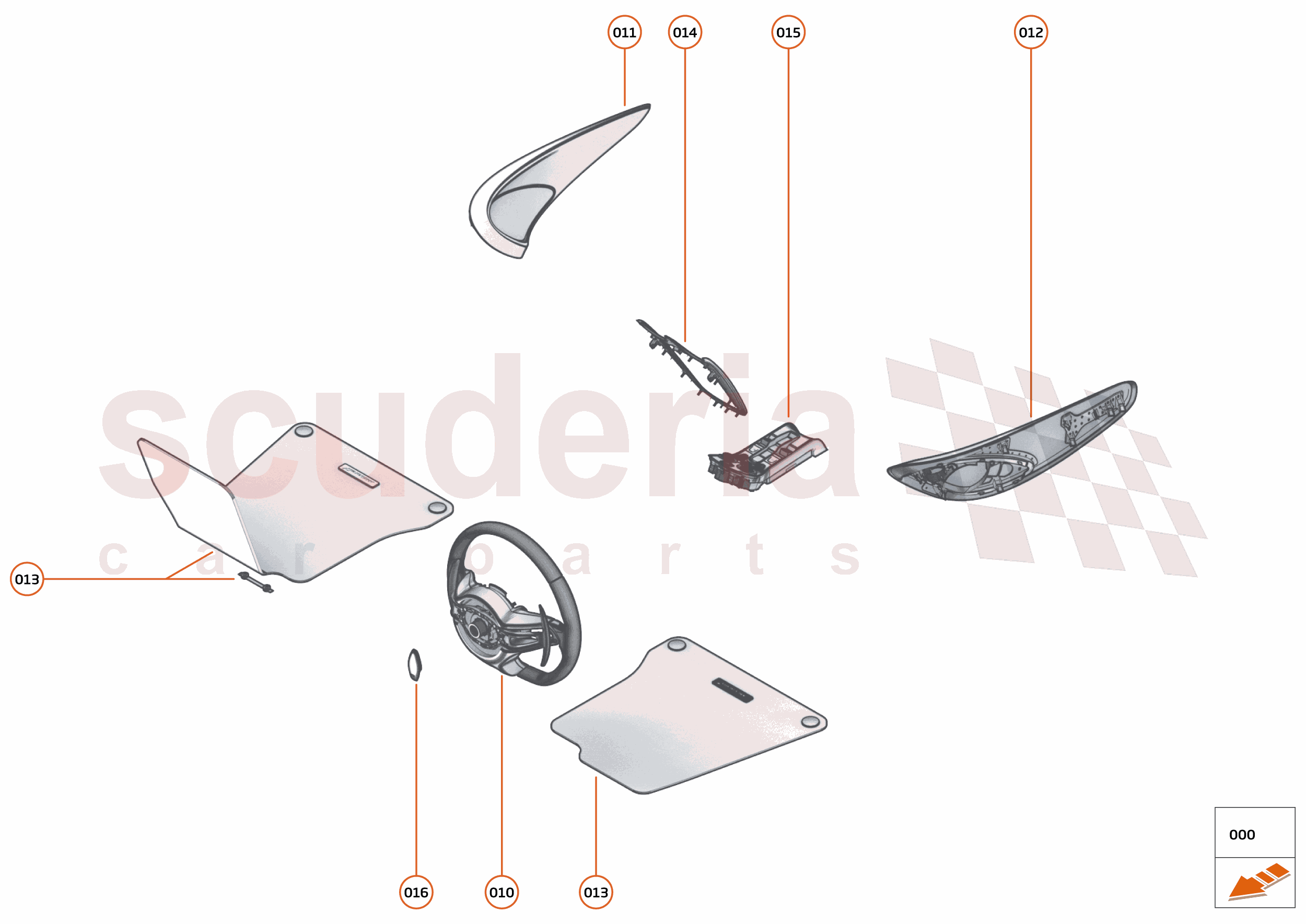 56 - INTERIOR - 56.1 - FACIA VIEW of McLaren McLaren McLaren 570S Spider