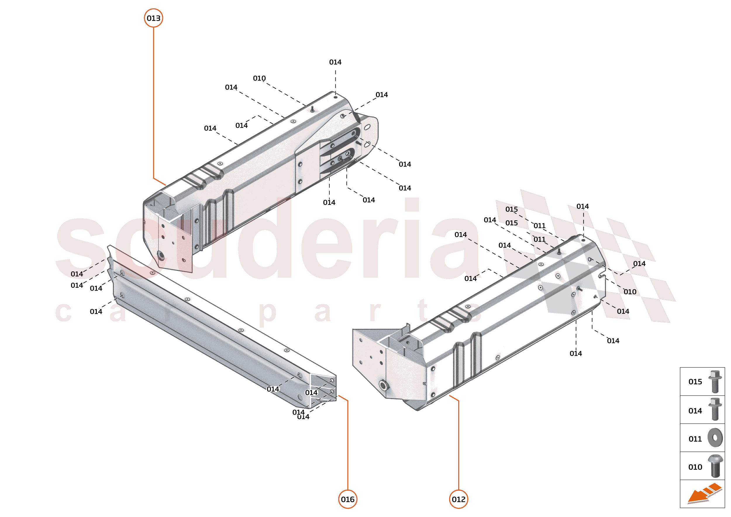 1 - FRONT STRUCTURES - 1.1 - FRONT CRASH STRUCTURE of McLaren McLaren Ultimate Series McLaren Speedtail