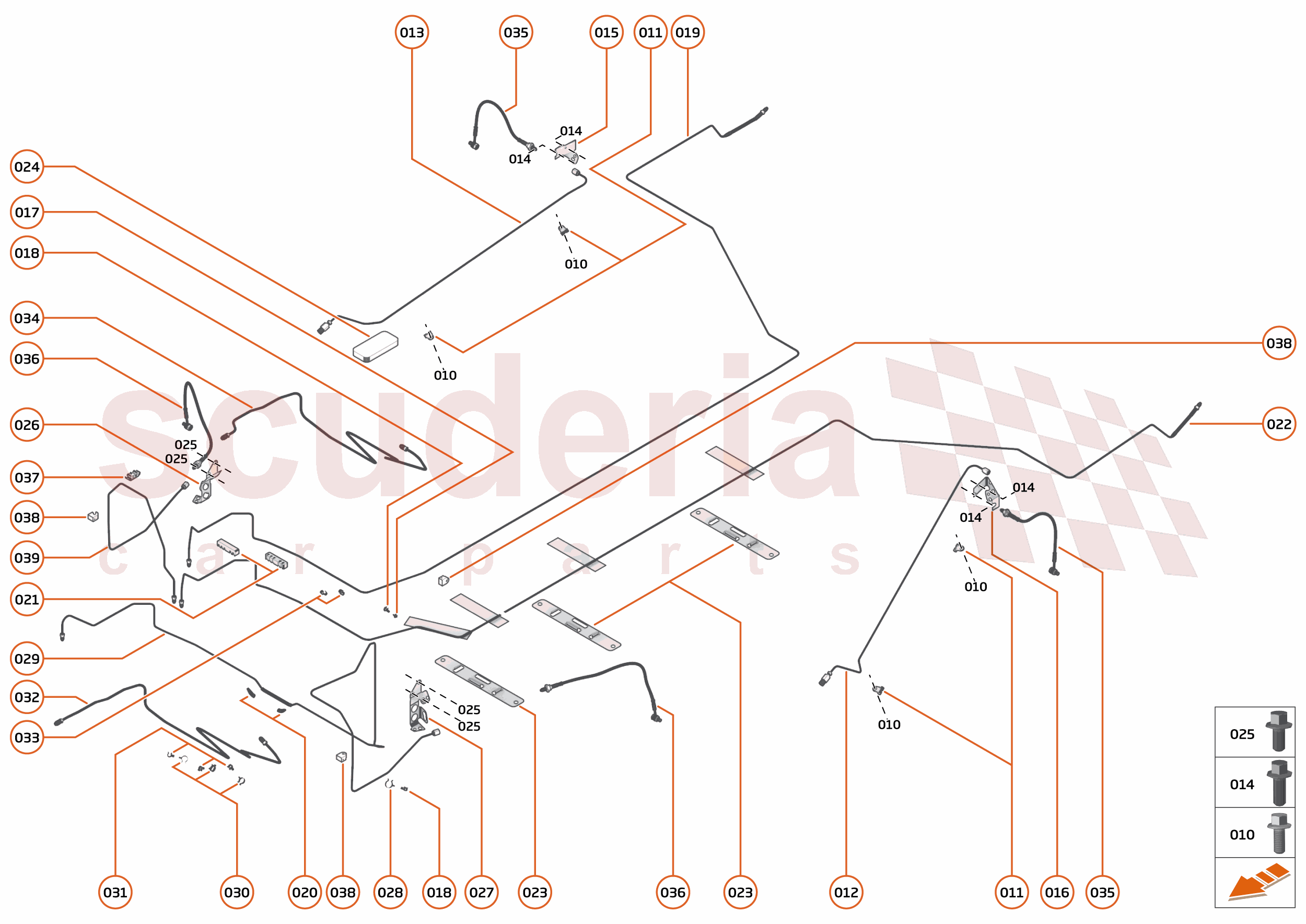 23 - BRAKES - SYSTEMS - 23.4 - BRAKE PIPES of McLaren McLaren McLaren 620R