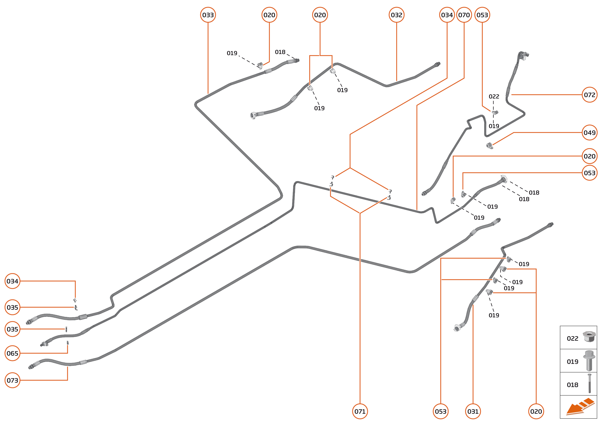 17 - SUSPENSION - 17.9 - SUSPENSION FLUID SYSTEMS - CENTER of McLaren McLaren Ultimate Series McLaren Senna