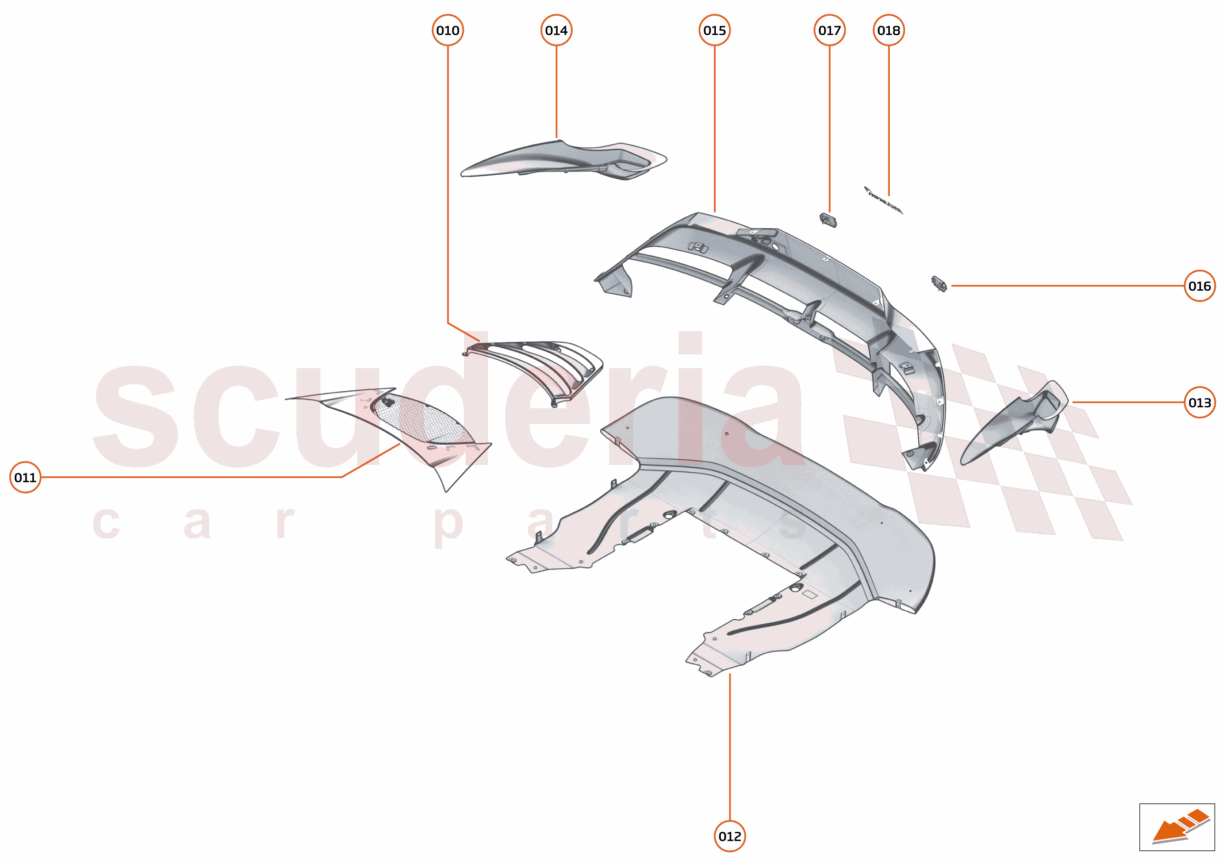 55 - EXTERIOR - 55.2 - REAR VIEW of McLaren McLaren McLaren 720S Coupe