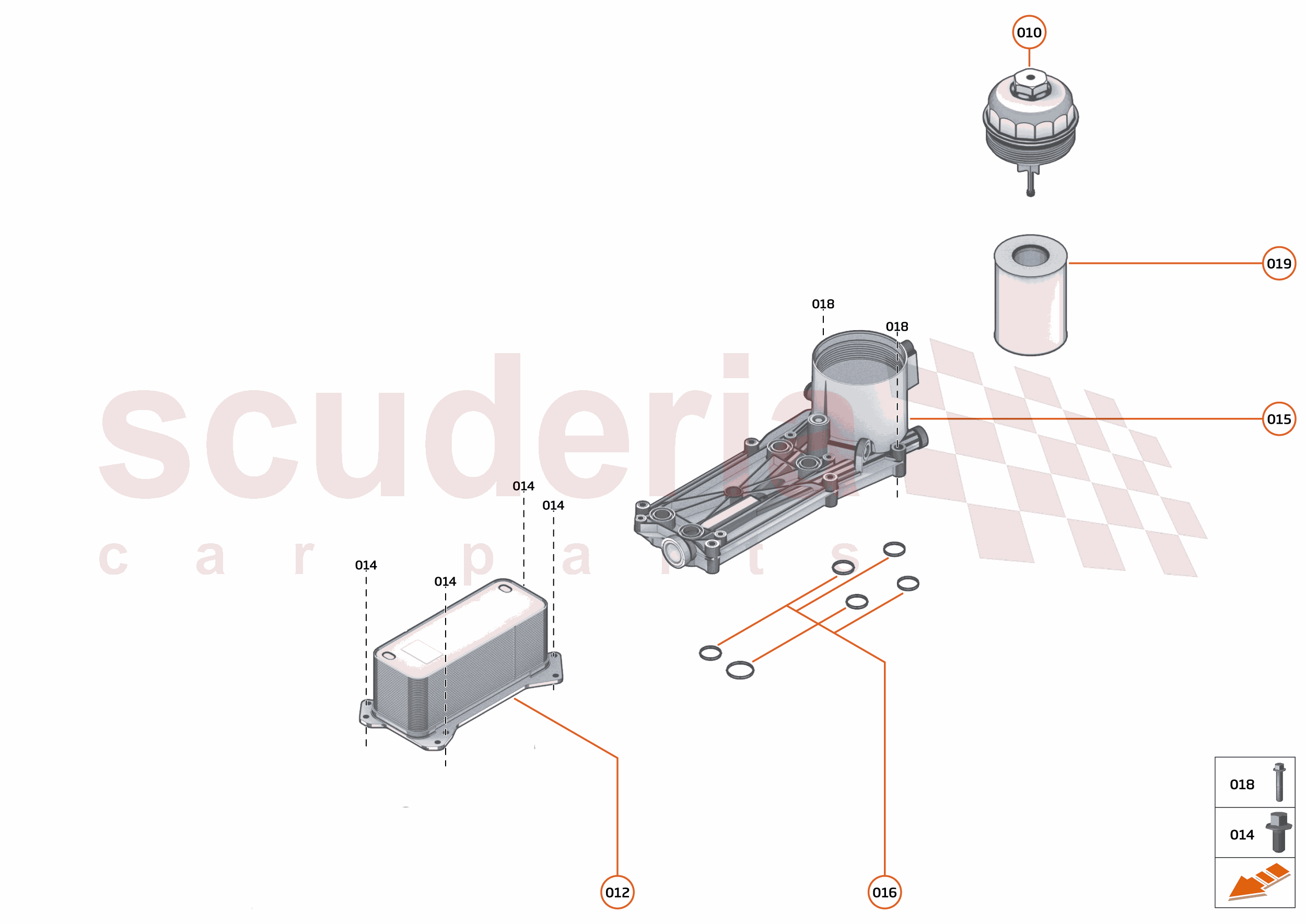 34 - ENGINE - 34.2 - OIL FILTER ASSEMBLY & COOLER of McLaren McLaren McLaren 600LT Spider