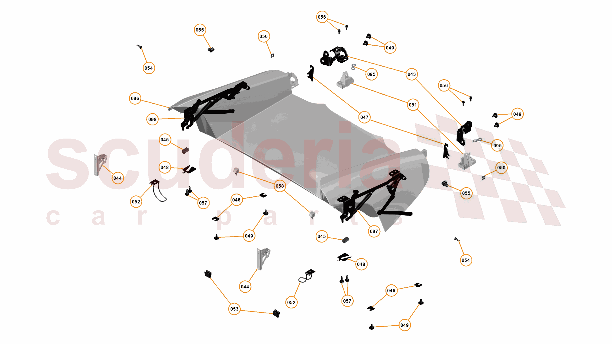 3 - A3 -CLOSURES - 3.12 - 06 - CONVERTIBLE ROOF - TONNEAU COVER of McLaren McLaren McLaren 12C Spider