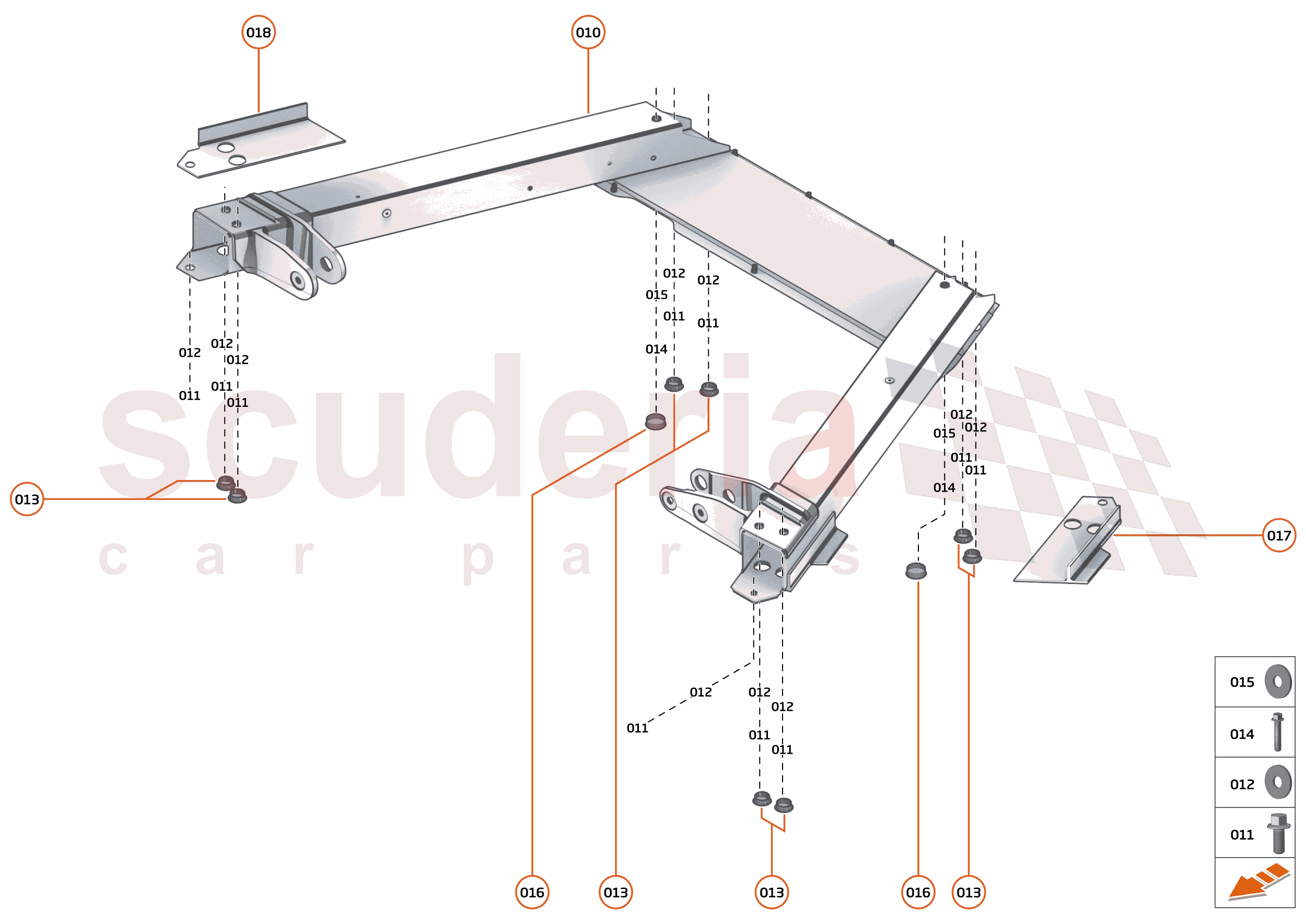 3 - REAR STRUCTURES - 3.3 - ENGINE CRADLE of McLaren McLaren McLaren 620R