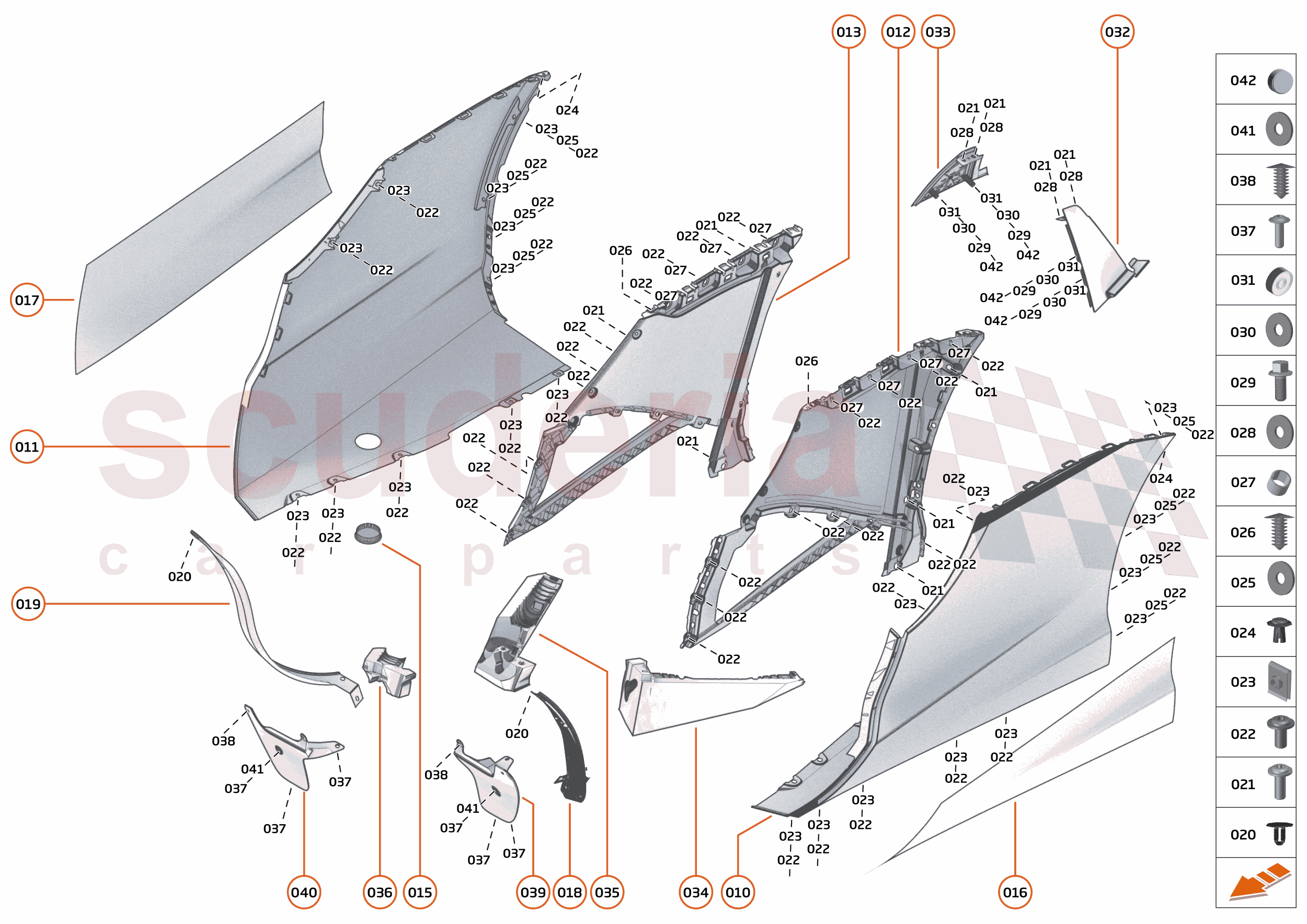 12 - EXTERIOR ORNAMENTATION - 12.3 - SIDE TRIM of McLaren McLaren McLaren Artura