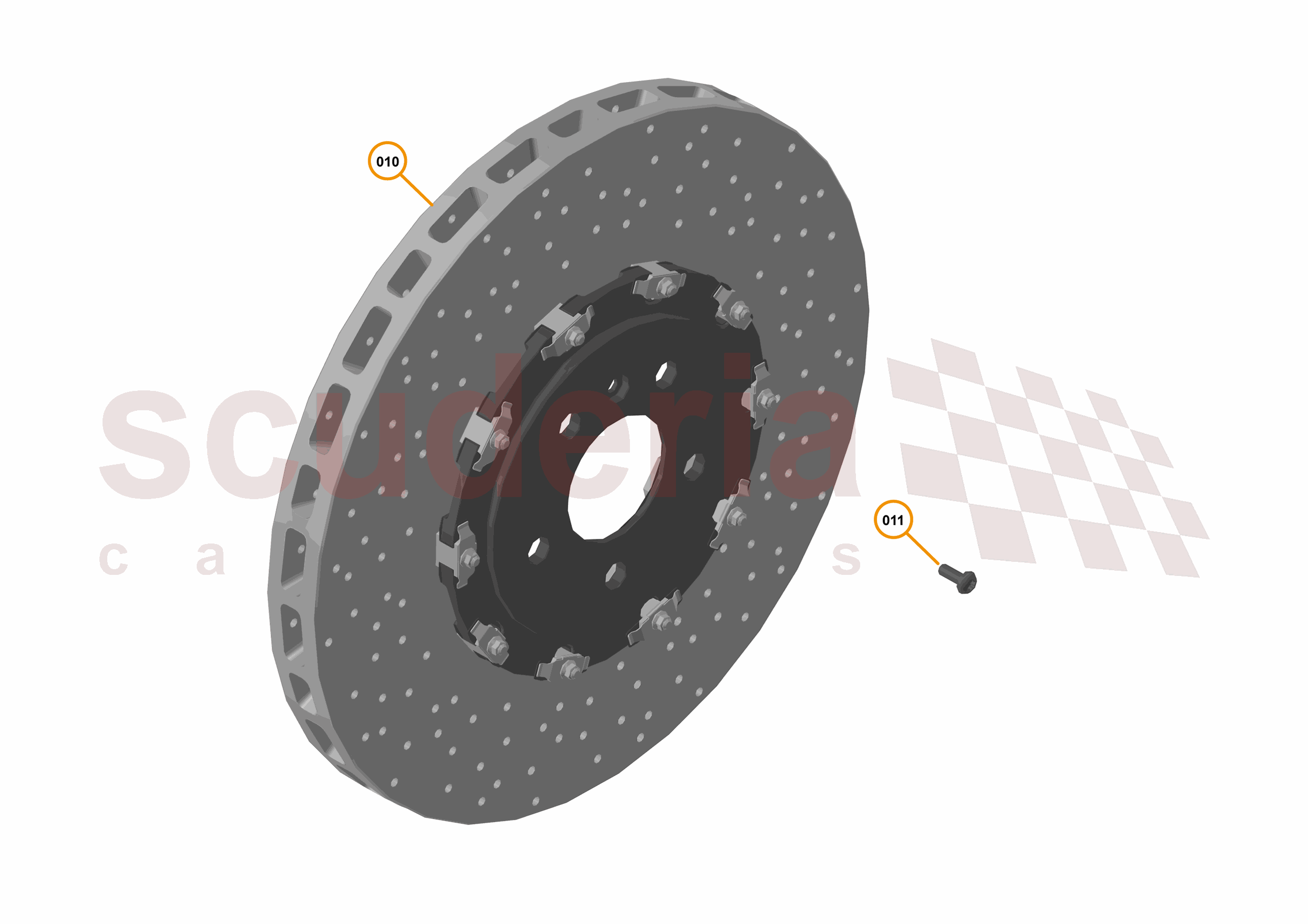 23 - BRAKES - FRONT - 23.1 - BRAKE DISCS FRONT of McLaren McLaren McLaren 720S Coupe