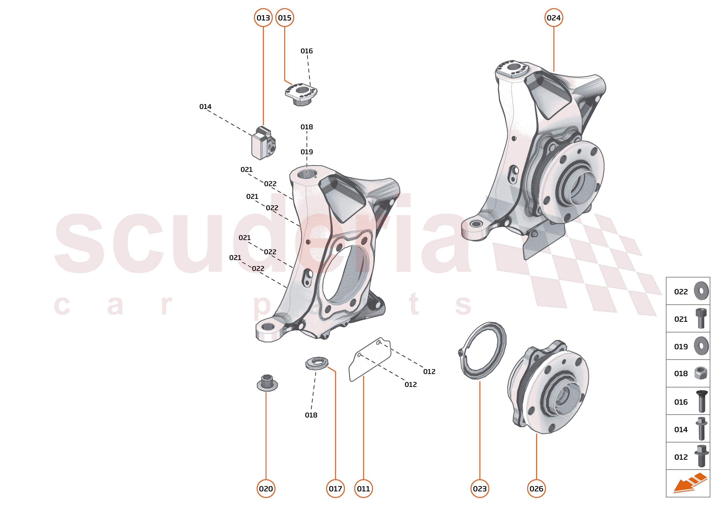 18 - SUSPENSION - FRONT - 18.3 - TRANSVERSE LINKS FRONT of McLaren McLaren McLaren 750S Coupe