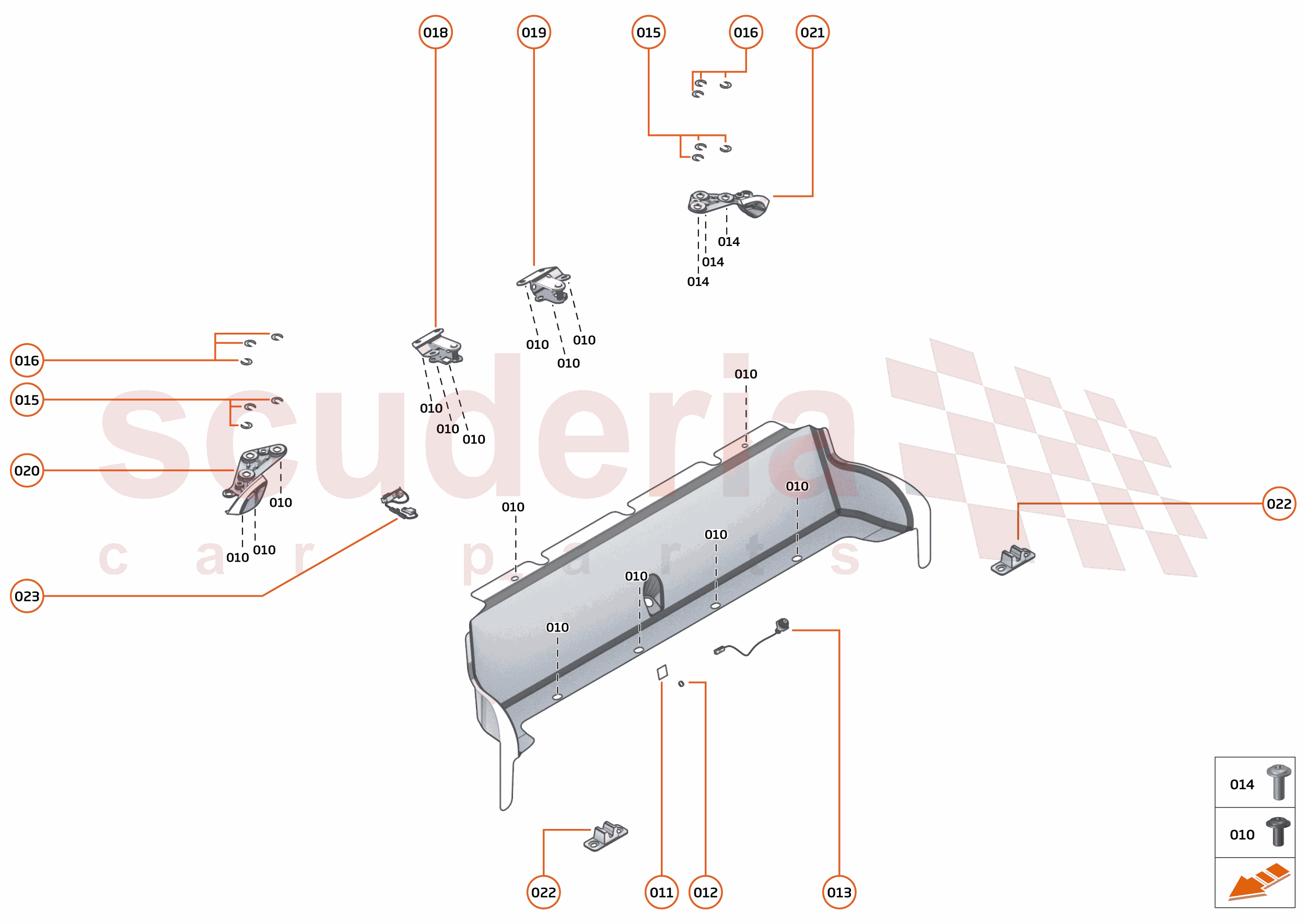 7 - CLOSURES - 7.13 - OPENING ROOF SYSTEMS MISC of McLaren McLaren McLaren 720S Spider