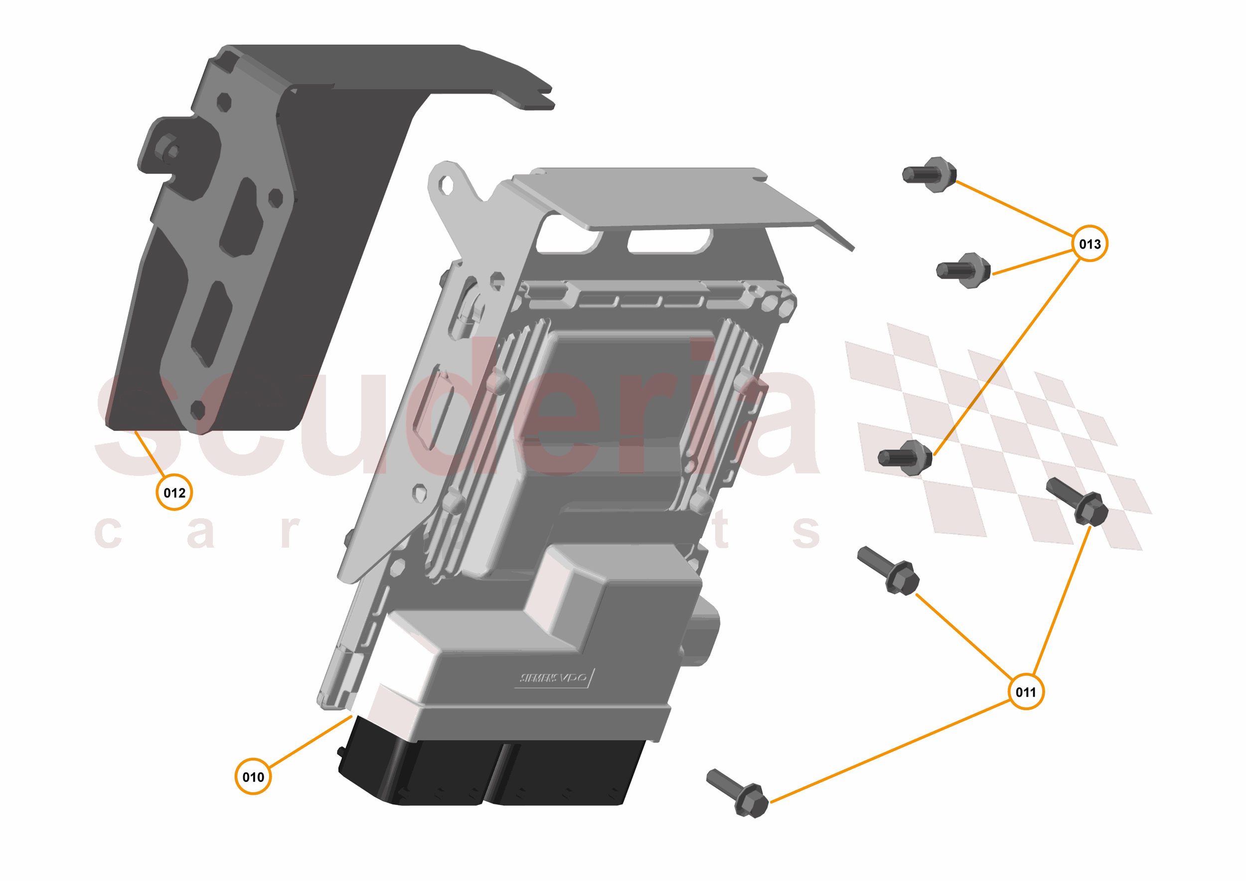40 - TRANSMISSION - 40.3 - POWERTRAIN & CHASSIS CONTROL UNIT of McLaren McLaren McLaren 720S Coupe