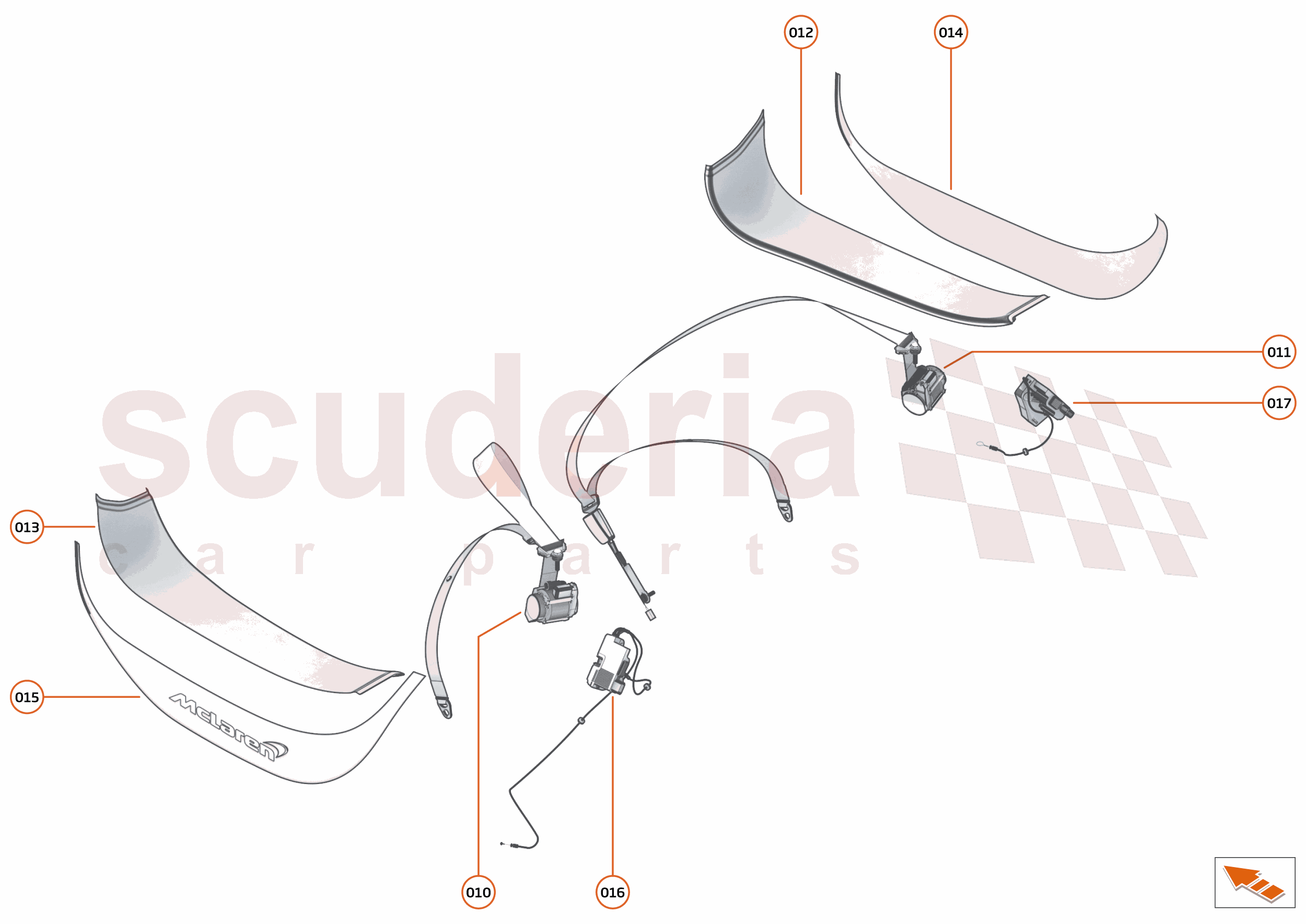 40 - INTERIOR - 40.2 - SEAT VIEW of McLaren McLaren McLaren 12C Spider