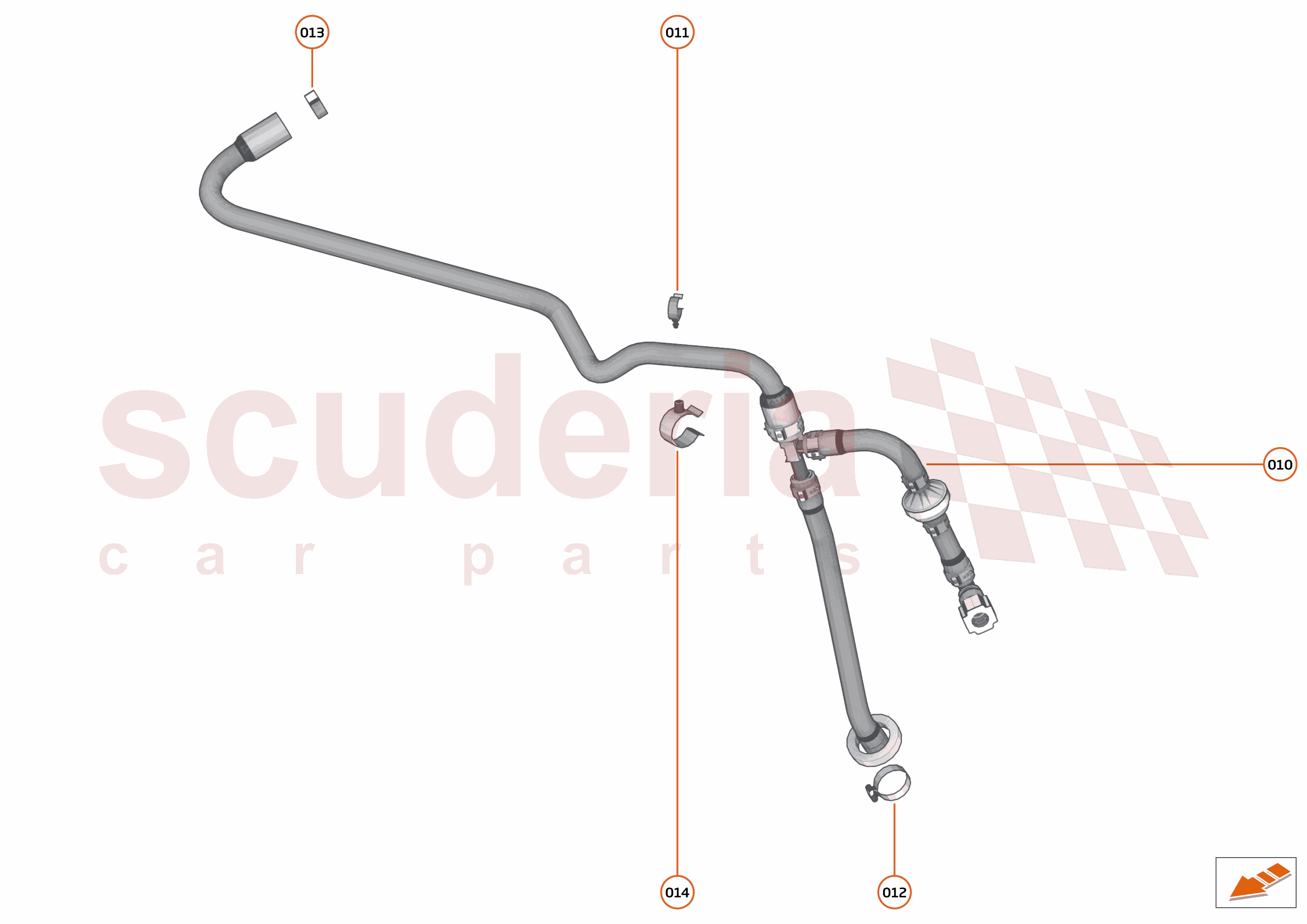 35 - ENGINE - 35.17 - ASSY-VENTURI PURGE HOSE of McLaren McLaren McLaren 765LT Spider
