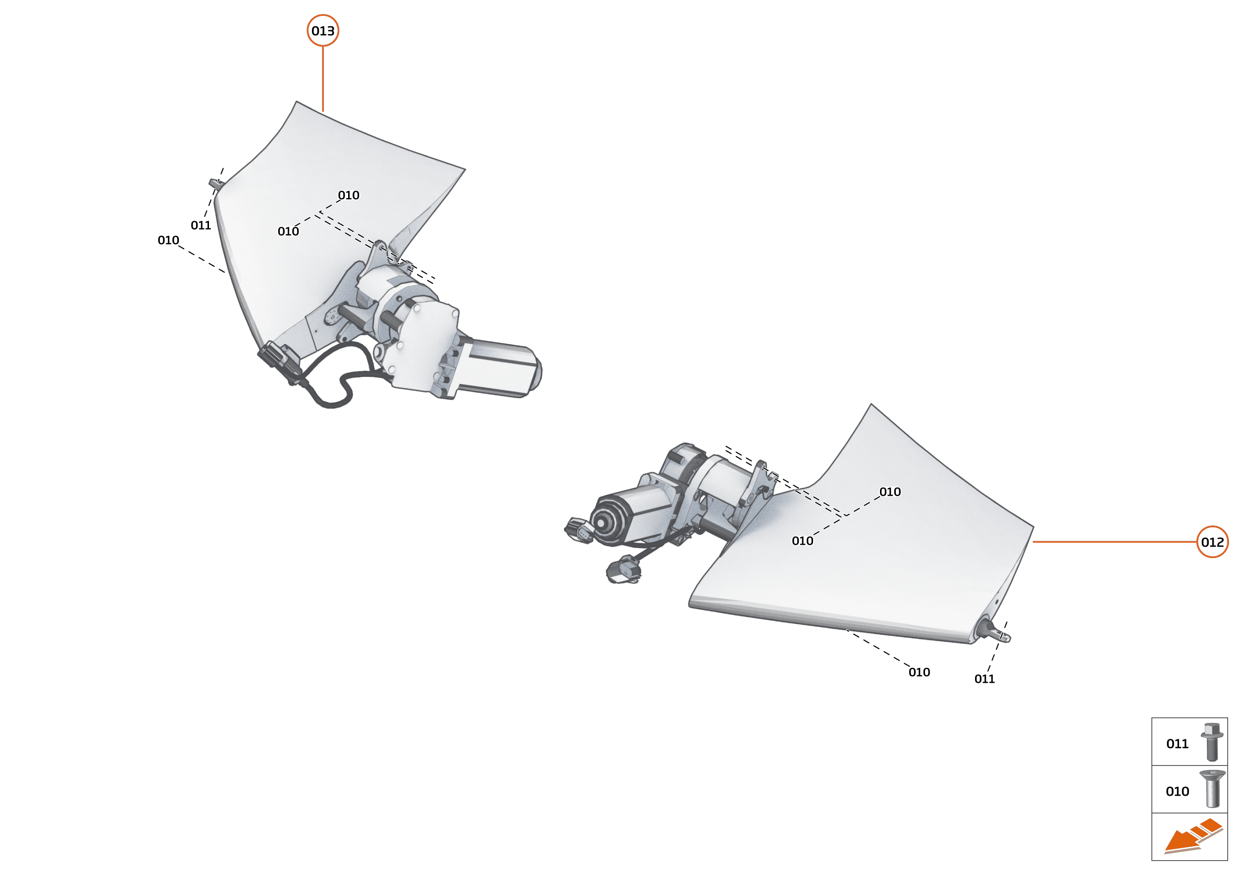 19 - AERO MECHANISMS - 19.1 - FRONT ACTIVE AERO MECHANISMS of McLaren McLaren Ultimate Series McLaren Senna