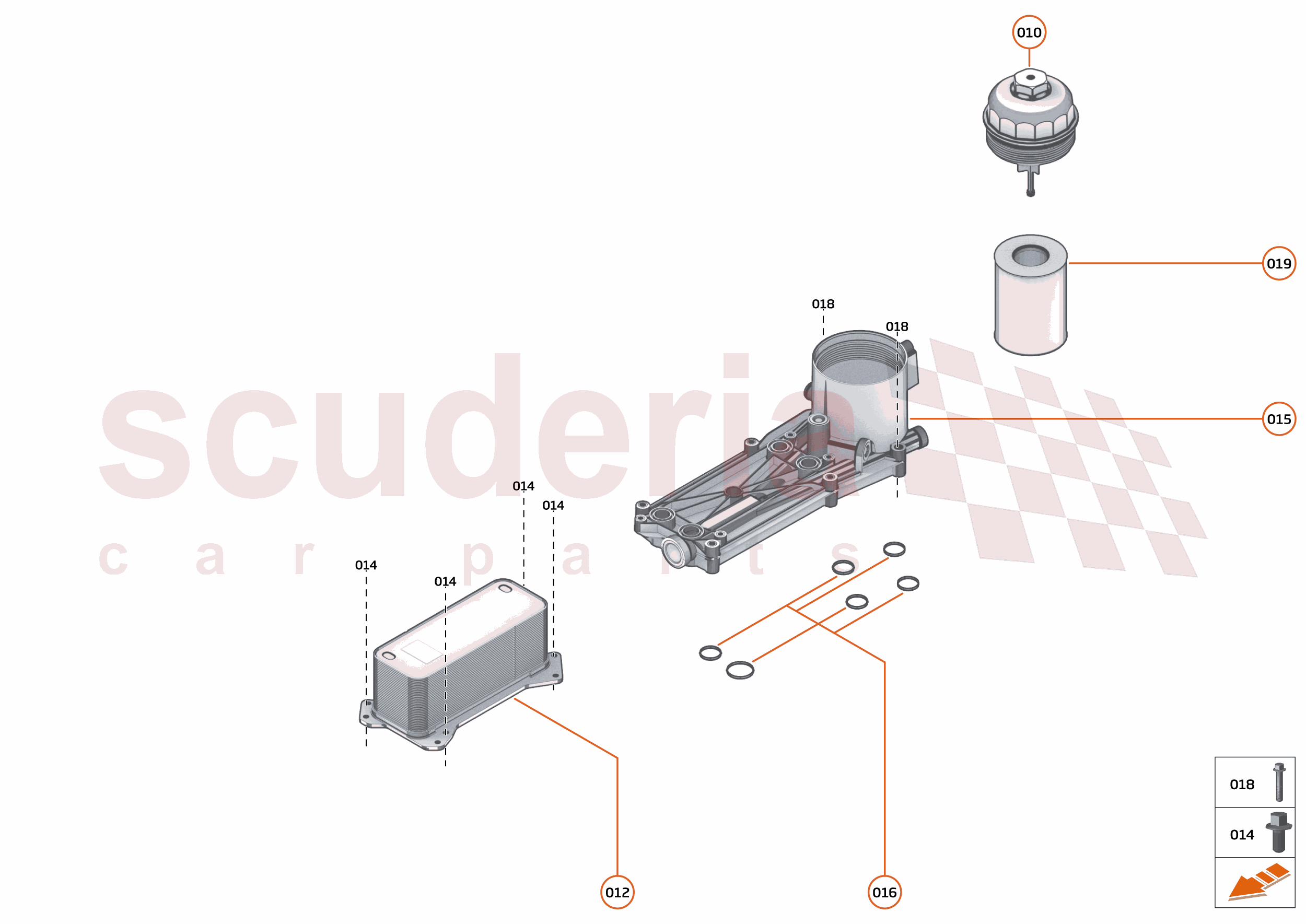 32 - ENGINE - 32.2 - OIL FILTER ASSEMBLY & COOLER of McLaren McLaren McLaren 620R