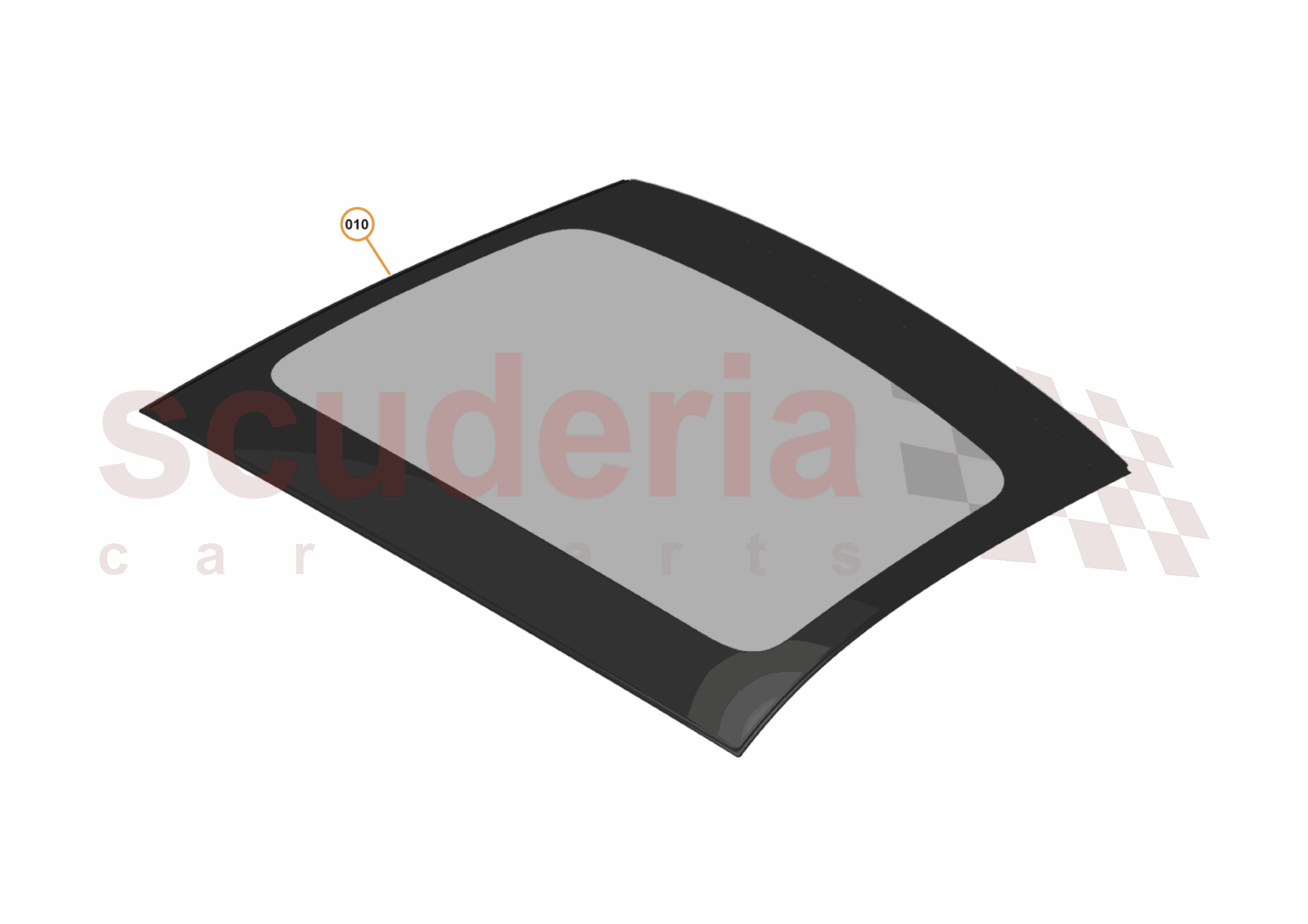 9 - GLAZING - EXTERIOR - 9.2 - GLAZED ROOF - FIXED of McLaren McLaren McLaren 570GT