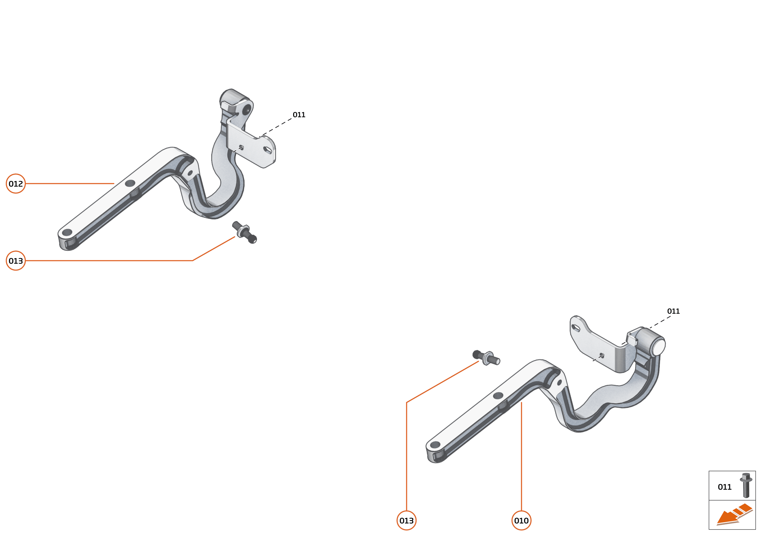 7 - CLOSURES - 7.2 - BONNET HINGE of McLaren McLaren Ultimate Series McLaren Speedtail