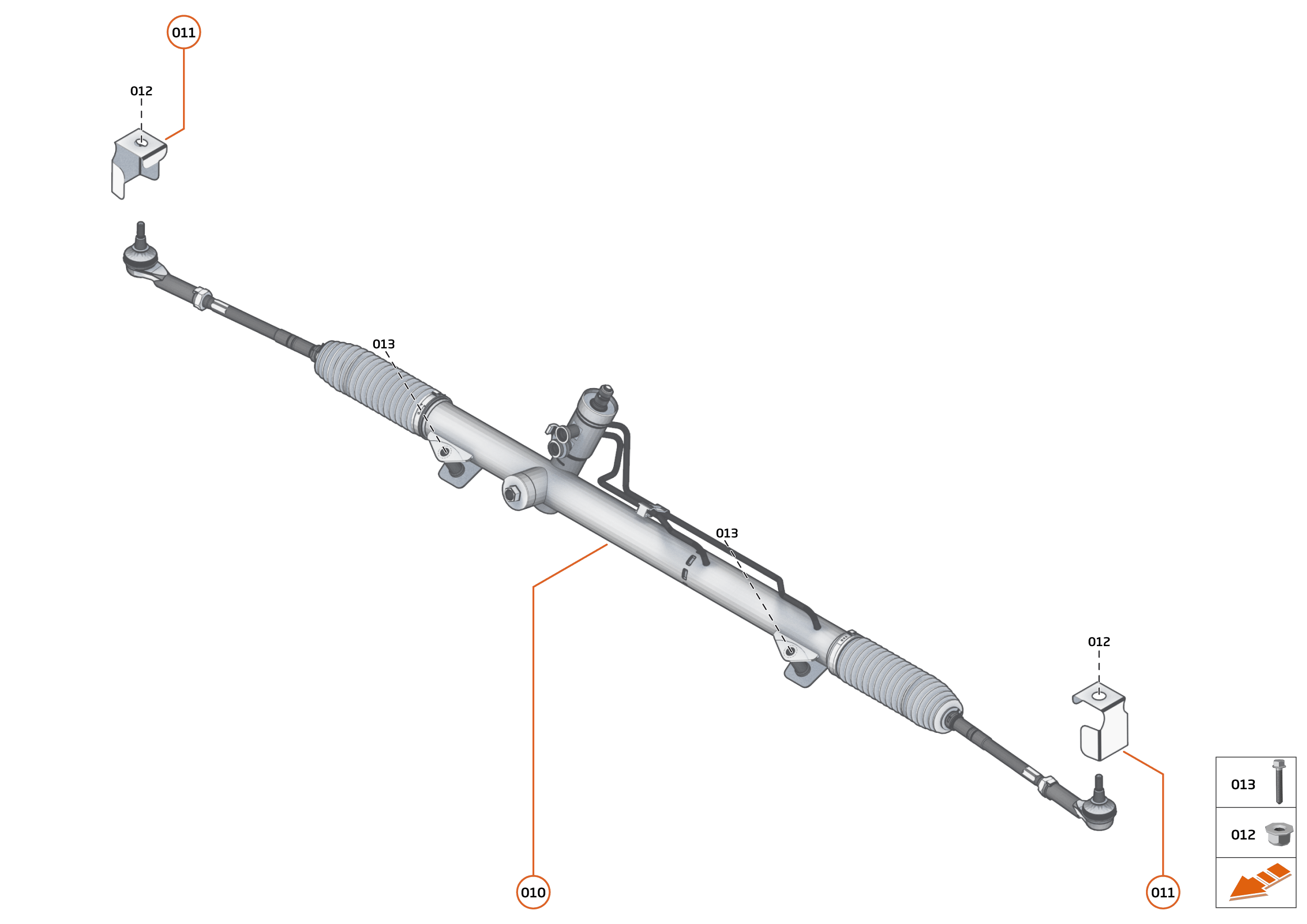 20 - STEERING - 20.3 - STEERING RACK of McLaren McLaren Ultimate Series McLaren Speedtail
