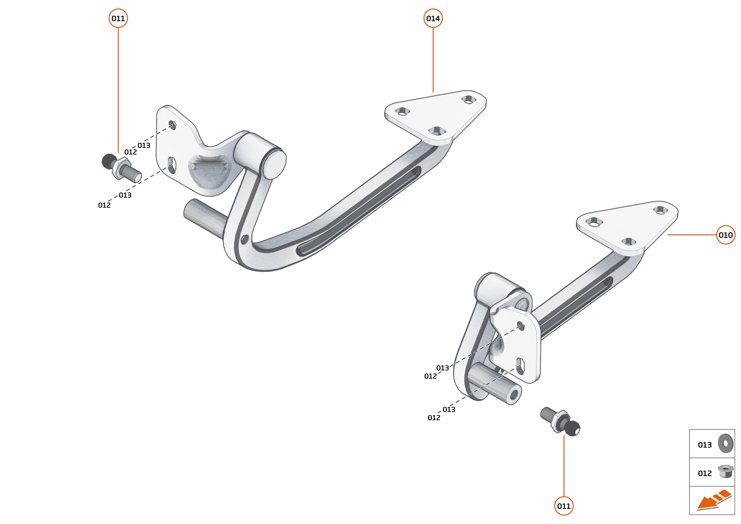 7 - CLOSURES - 7.6 - TAILGATE/ENGINE COVER HINGE of McLaren McLaren Ultimate Series McLaren Speedtail
