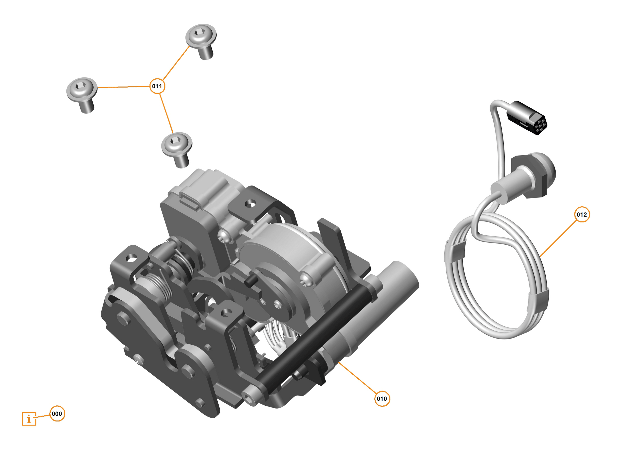 5 - CLOSURES - 5.3 - BONNET LATCH of McLaren McLaren Ultimate Series McLaren P1 Coupe