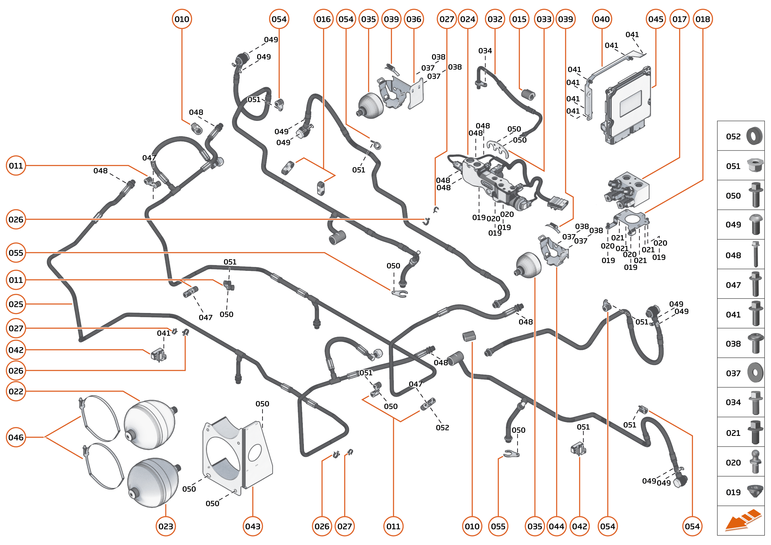 17 - SUSPENSION - 17.8 - SUSPENSION FLUID SYSTEMS-P1 of McLaren McLaren Ultimate Series McLaren Speedtail