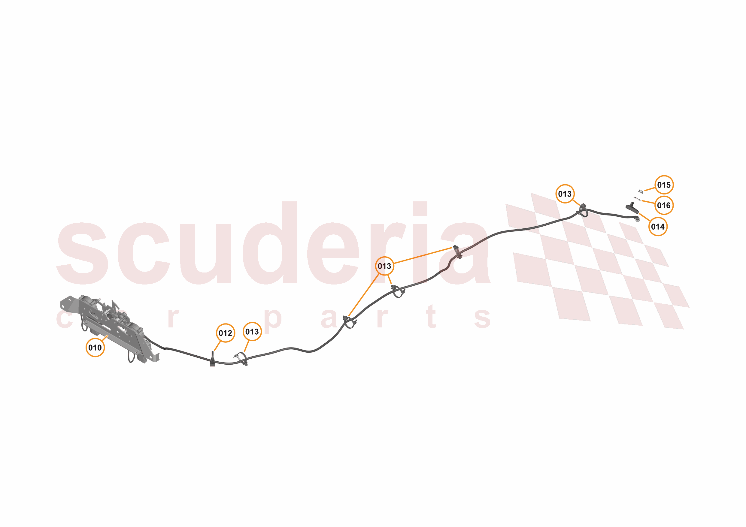 6 - CLOSURES - 6.3 - BONNET LATCH of McLaren McLaren McLaren 540C Coupe