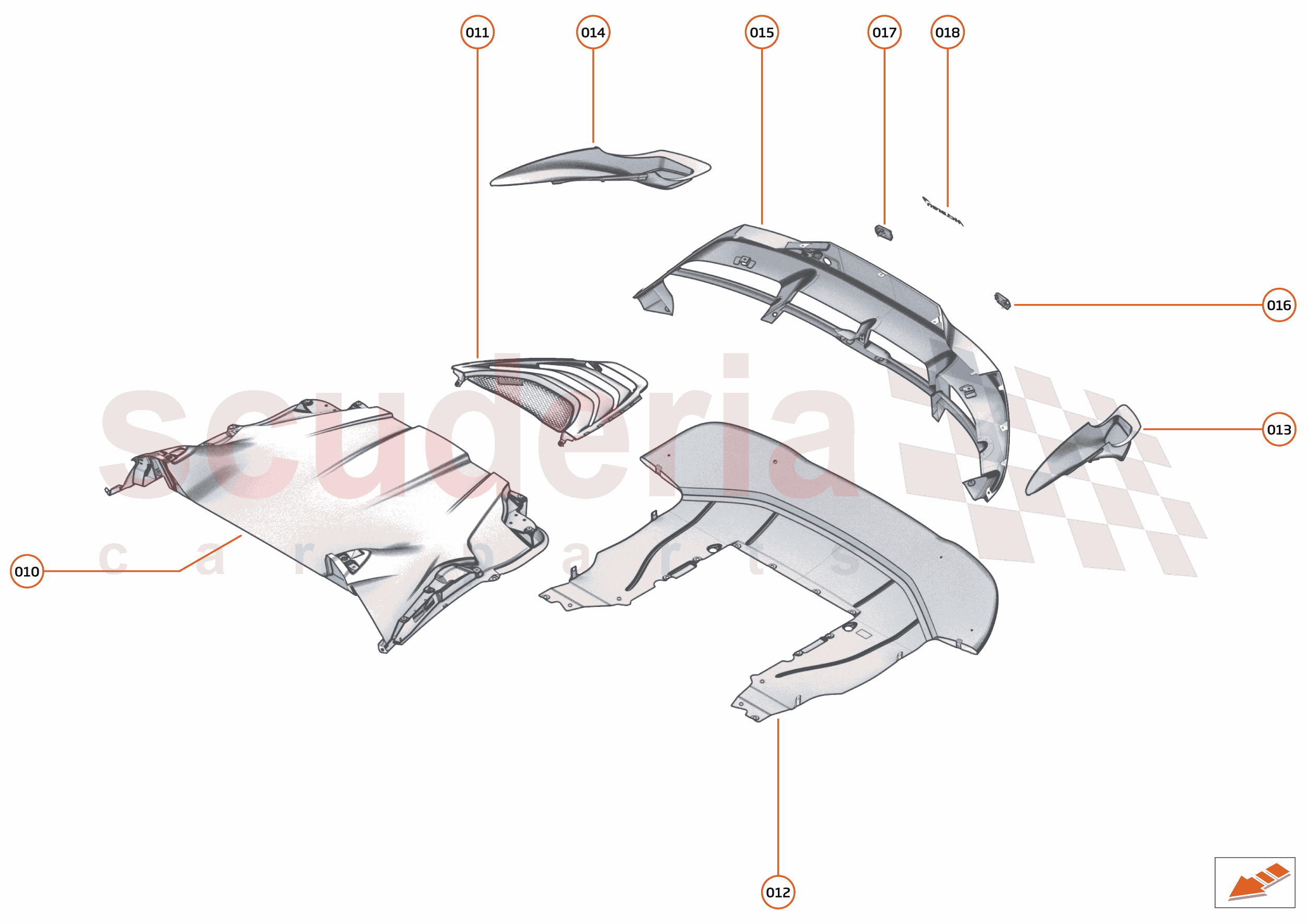 50 - EXTERIOR - 50.2 - REAR VIEW of McLaren McLaren McLaren 720S Spider