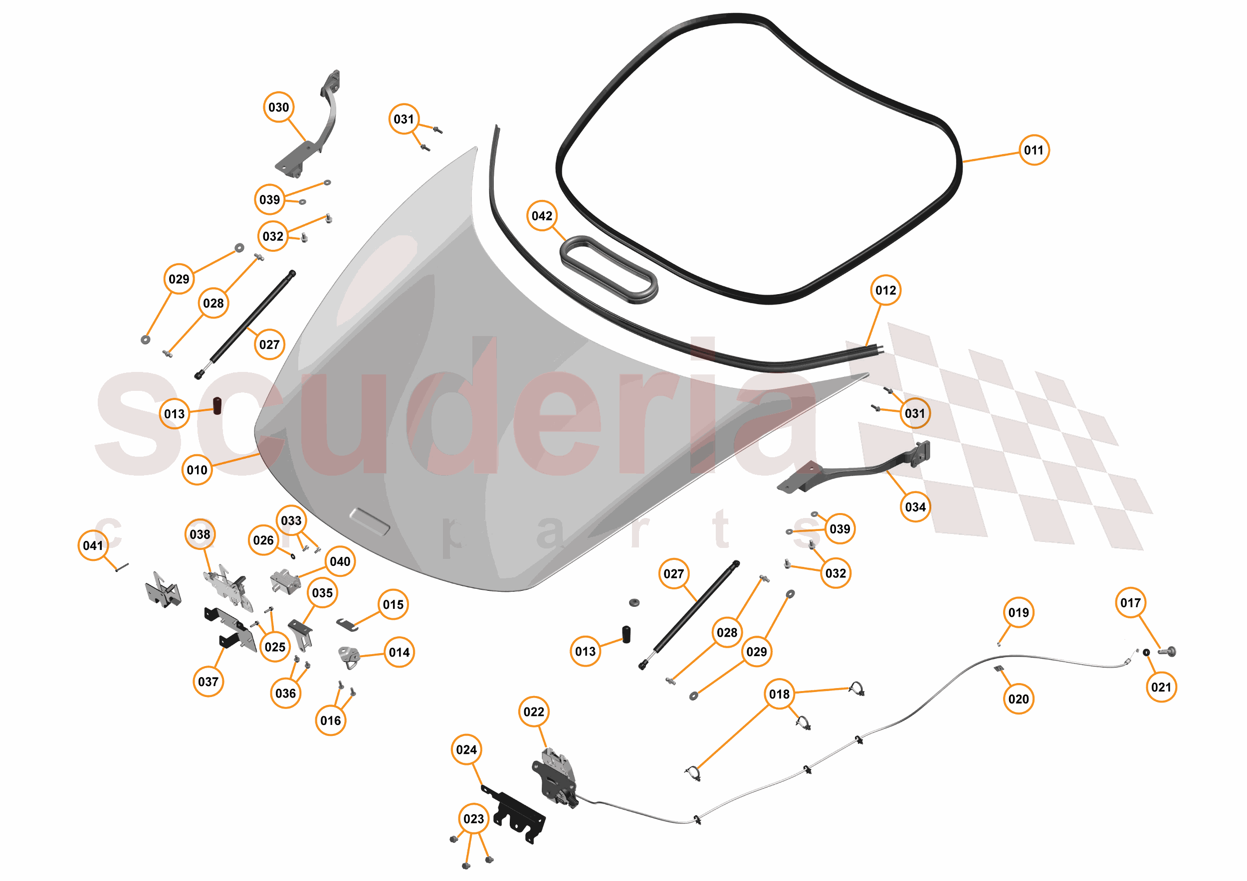 3 - A3 -CLOSURES - 3.4 - 02 - DOOR RH - SIDE MIRROR of McLaren McLaren McLaren 675LT Coupe