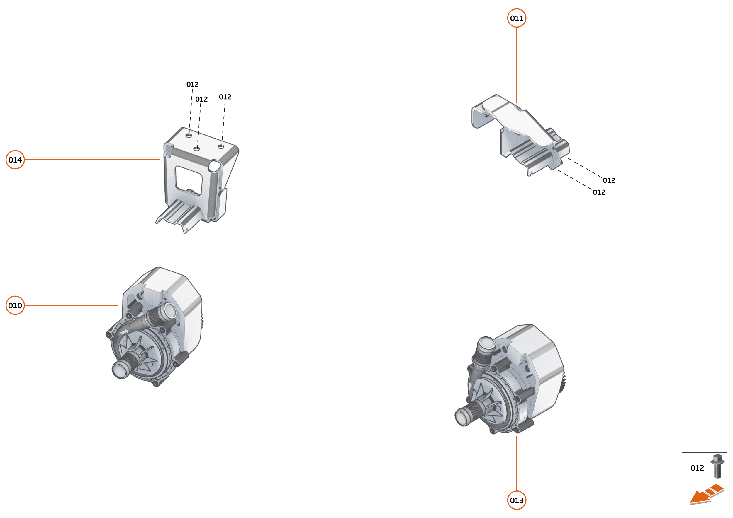 29 - COOLING SYSTEM - 29.7 - ELECTRICAL PUMP of McLaren McLaren Ultimate Series McLaren Speedtail