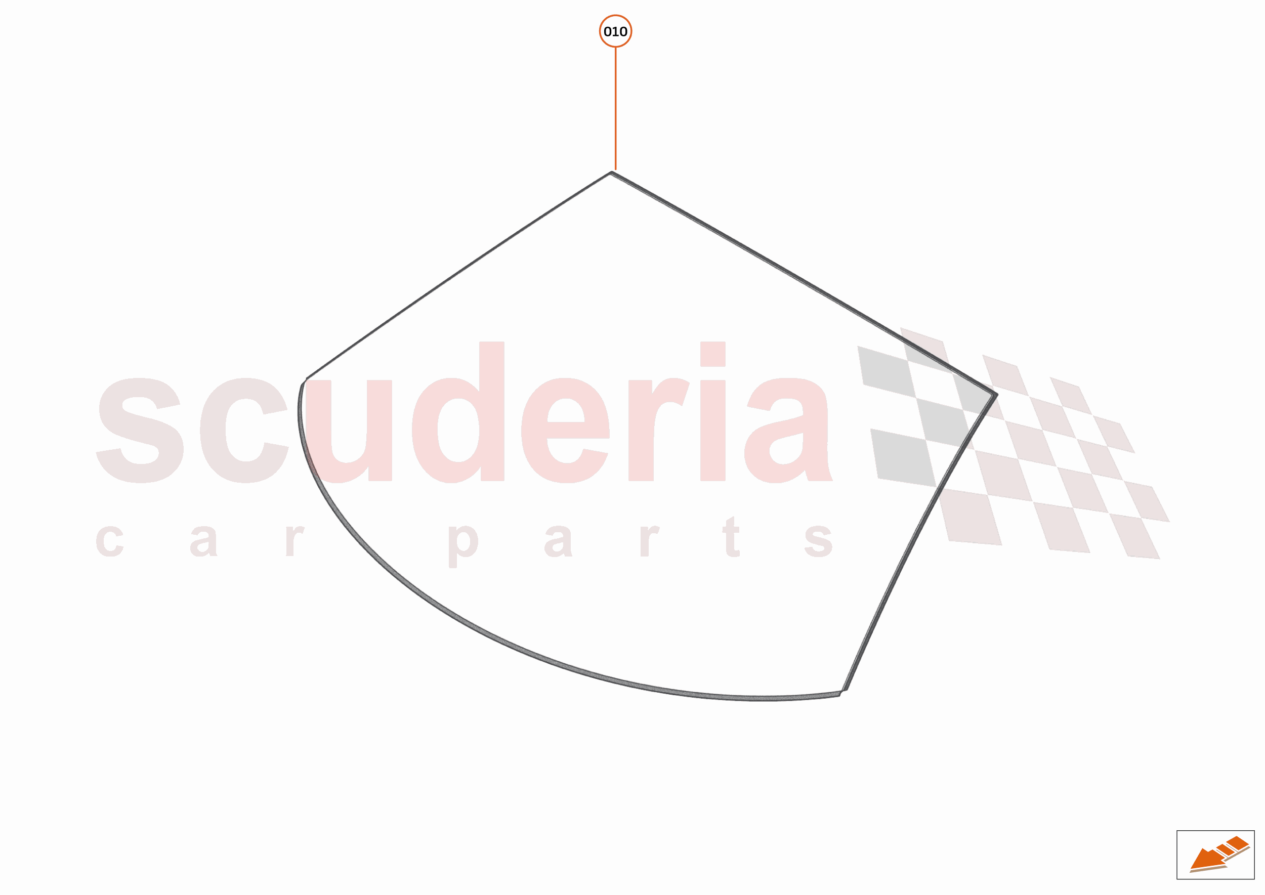 12 - GLAZING BODY - 12.1 - WINDSCREEN of McLaren McLaren McLaren GT