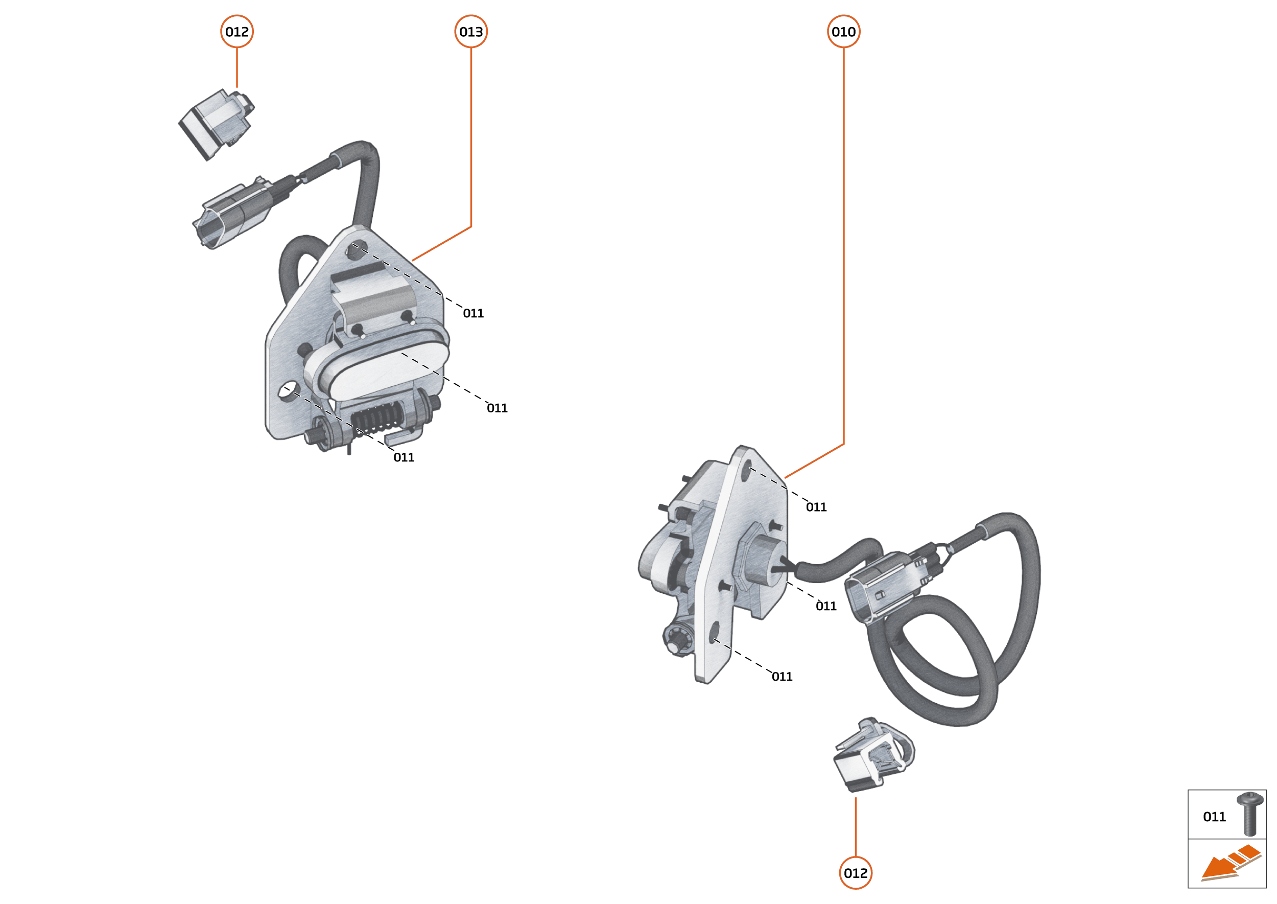 42 - INTERIOR SYSTEMS - 42.5 - MANUAL DOOR RELEASE of McLaren McLaren Ultimate Series McLaren Elva