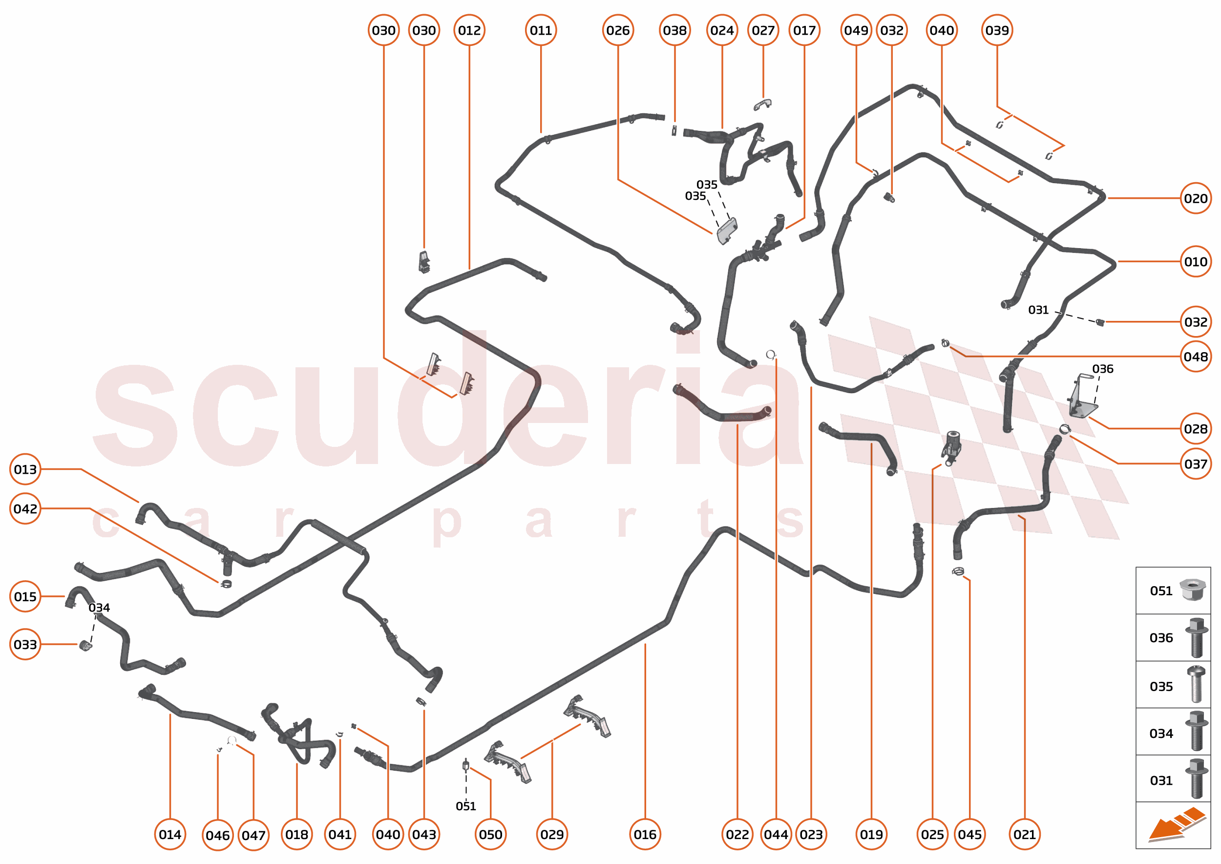 29 - COOLING SYSTEM - 29.4 - LOW TEMPERATURE CIRCUIT & PIPES of McLaren McLaren McLaren Artura
