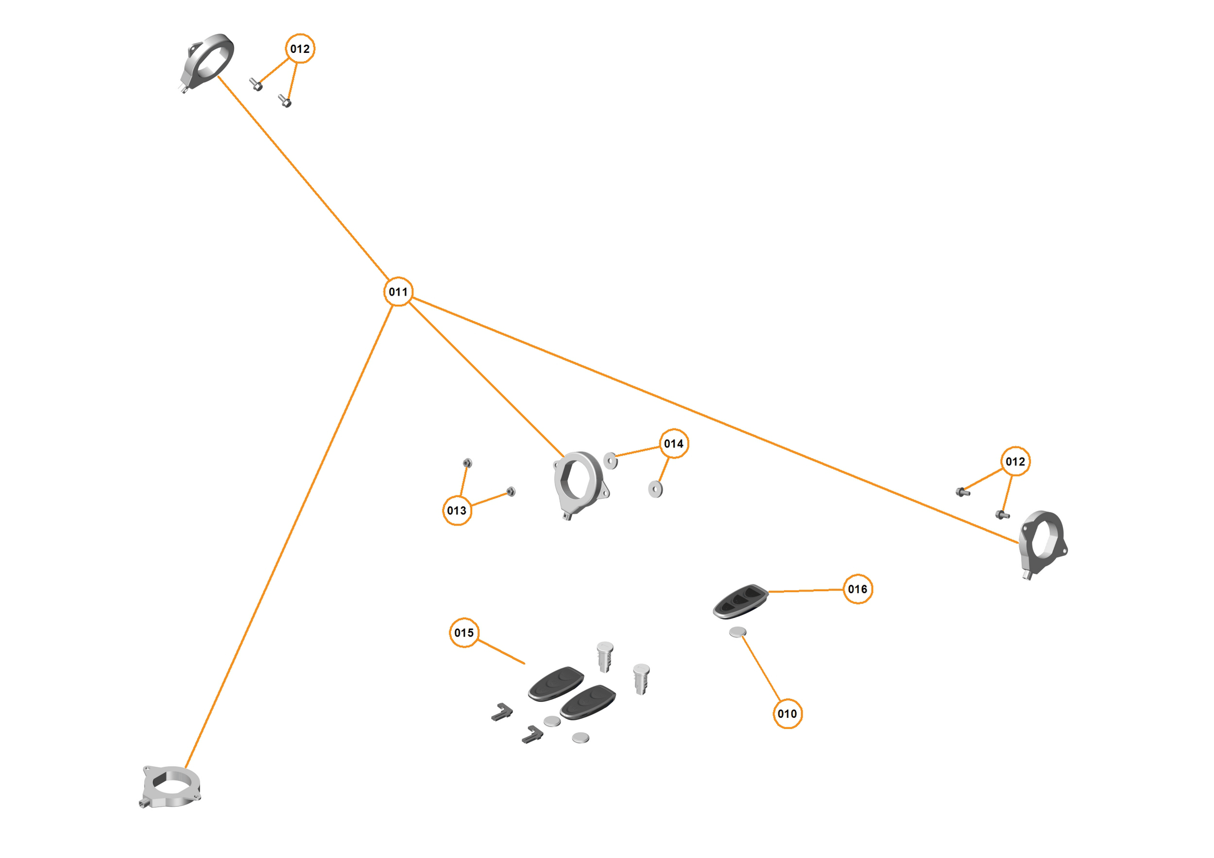 46 - ELECTRICAL SYSTEMS - 46.6 - KEYS AND PASSIVE ENTRY SYSTEM of McLaren McLaren Ultimate Series McLaren P1 Coupe