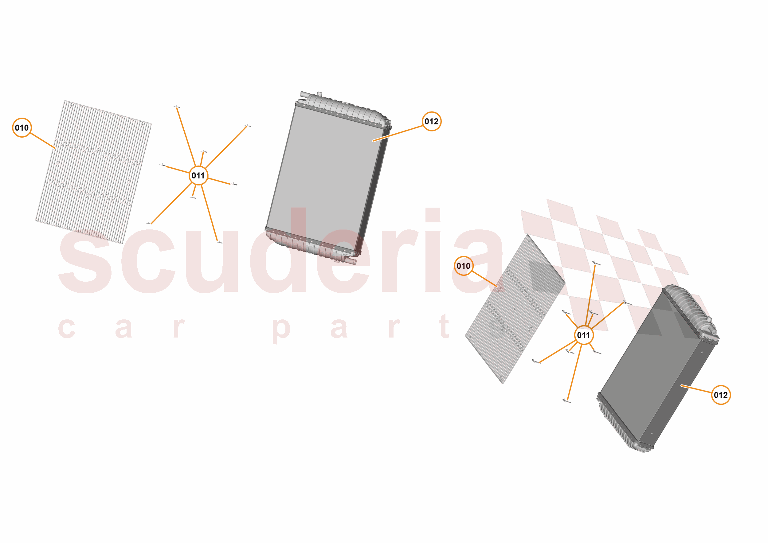 30 - COOLING - LOW TEMPERATURE - 30.2 - LOW TEMPERATURE RADIATORS & FANS of McLaren McLaren McLaren 570S Spider