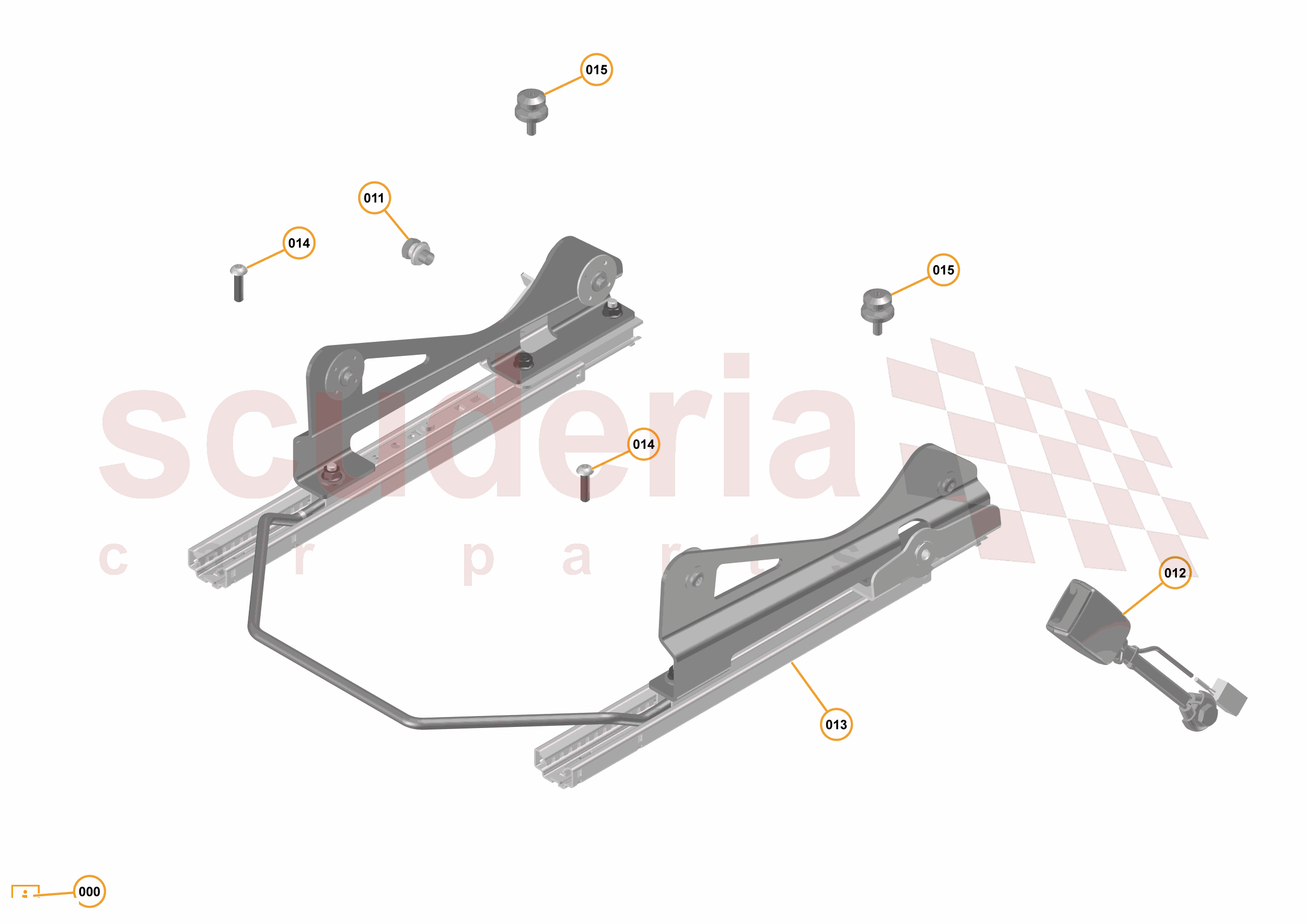 29 - N3 - SEAT ASSEMBLY - 29.3 - 01 - SEAT ASSEMBLY - SPORT SEAT - MISC of McLaren McLaren McLaren 675LT Spider