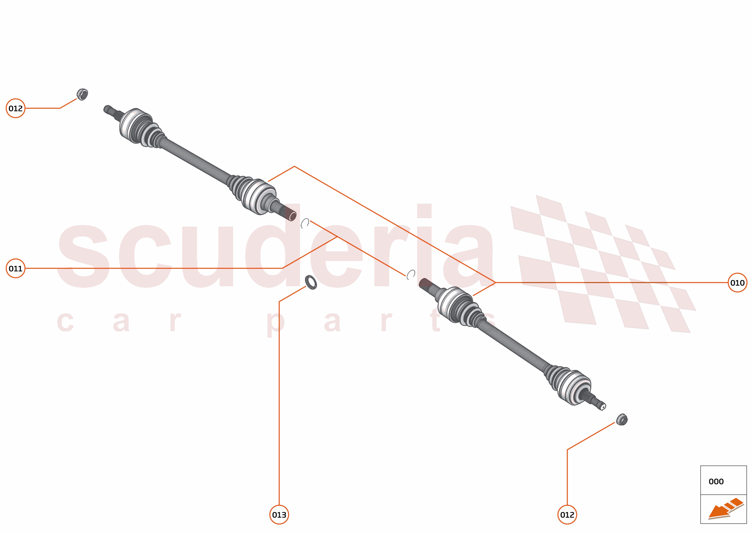 40 - DRIVESHAFTS - 40.1 - DRIVESHAFTS of McLaren McLaren McLaren 600LT