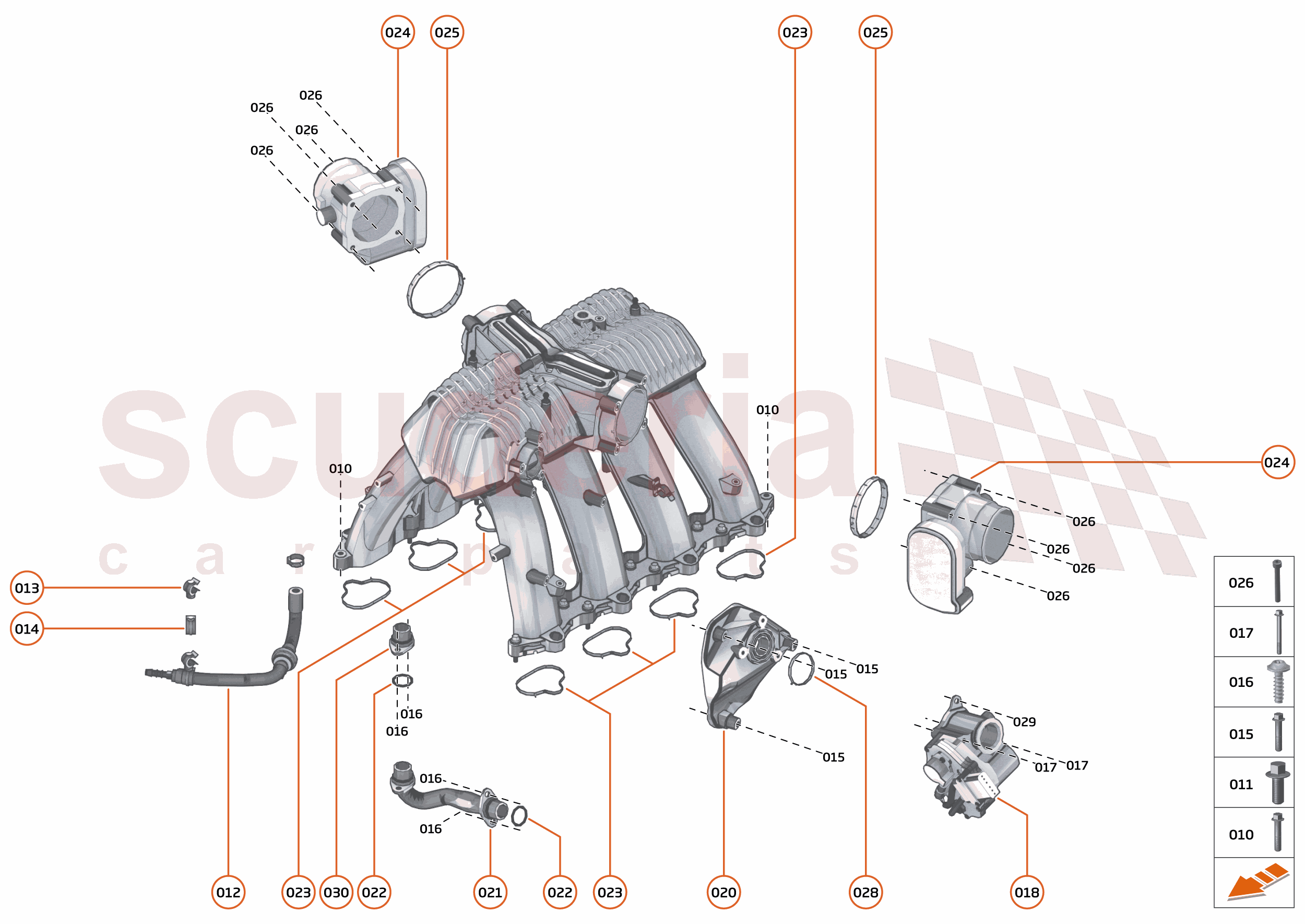 34 - ENGINE - 34.3 - INLET MANIFOLD of McLaren McLaren McLaren 600LT Spider