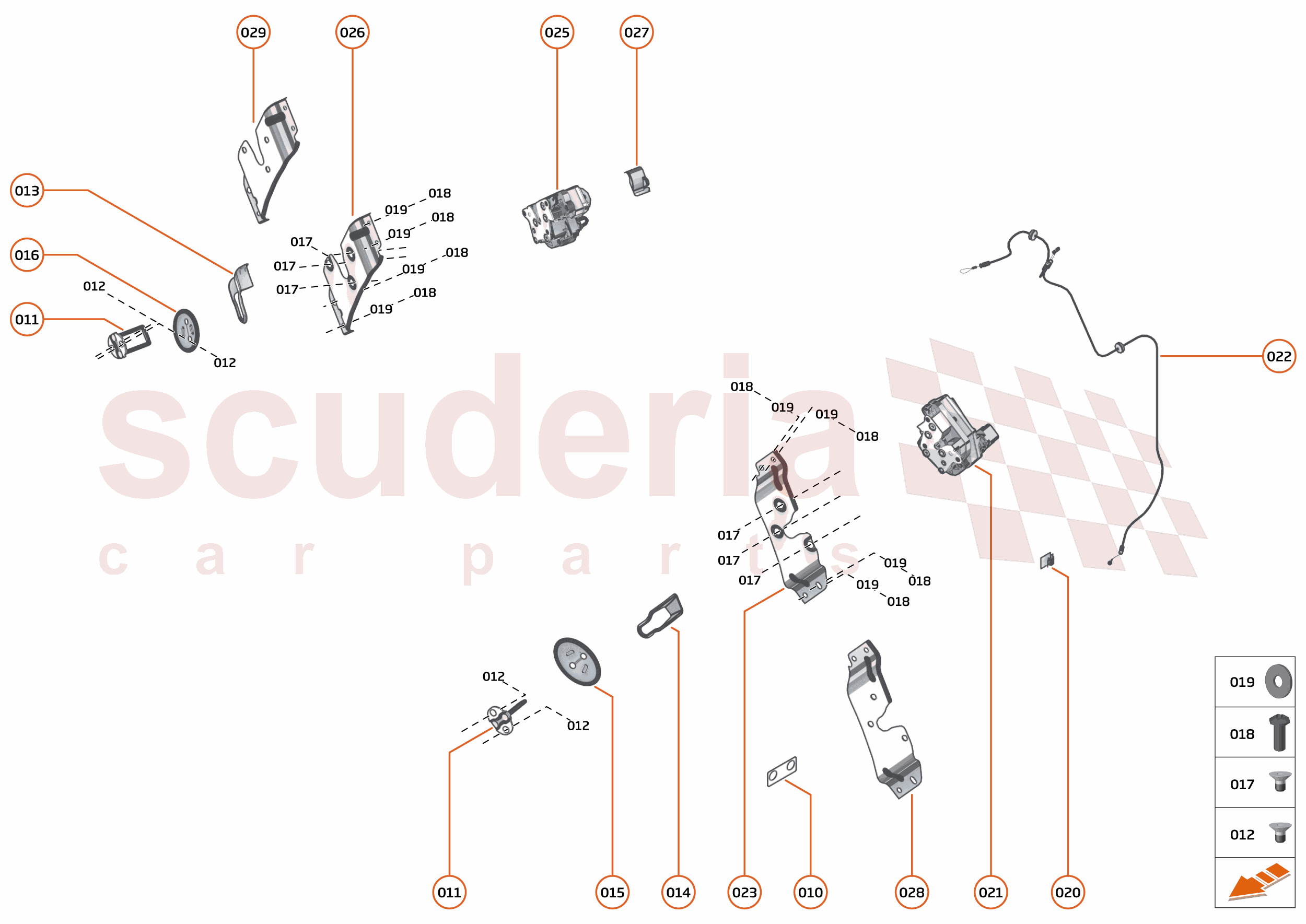 6 - CLOSURES - 6.7 - DOOR LATCH of McLaren McLaren McLaren 600LT Spider