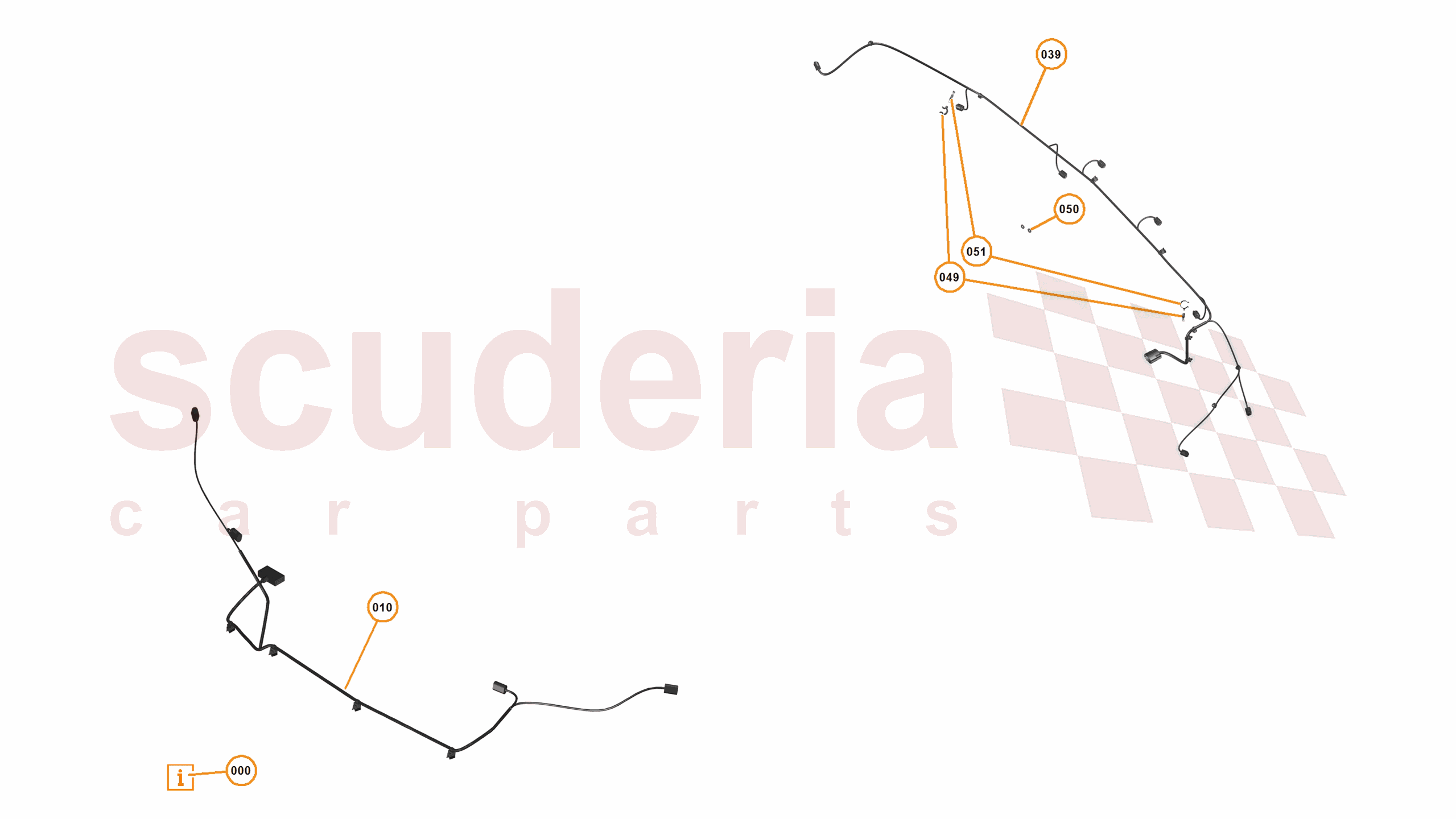 23 - M1 - ELECTRICAL DISTRIBUTION - 23.4 - 01 - ELECTRICAL DISTRIBUTION - BUMPERS of McLaren McLaren McLaren 650S Coupe