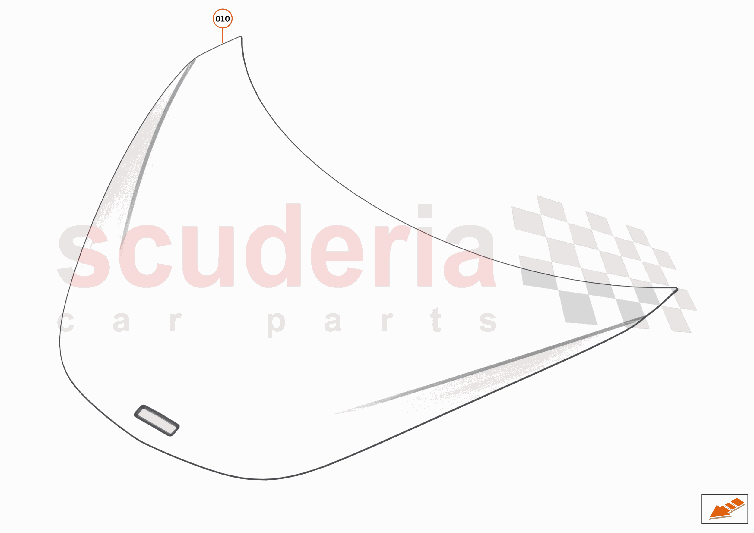 6 - CLOSURES - 6.1 - BONNET STRUCTURE of McLaren McLaren McLaren 600LT