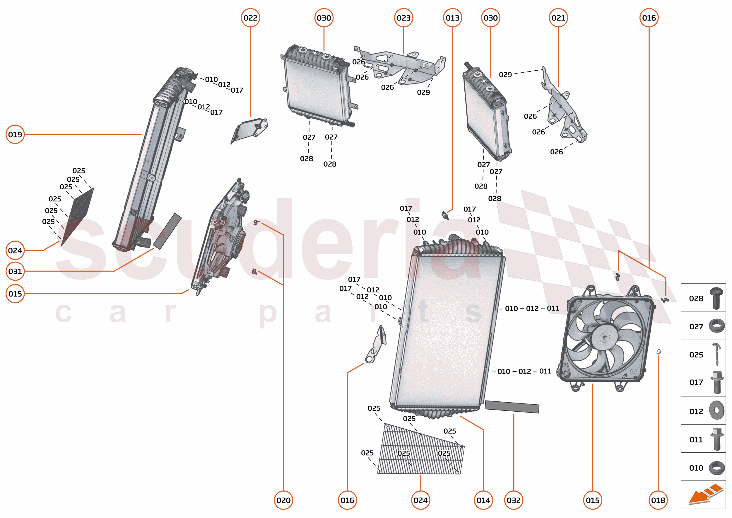 30 - COOLING SYSTEM - 30.2 - HIGH TEMP MAIN RADIATORS & FANS of McLaren McLaren McLaren Artura
