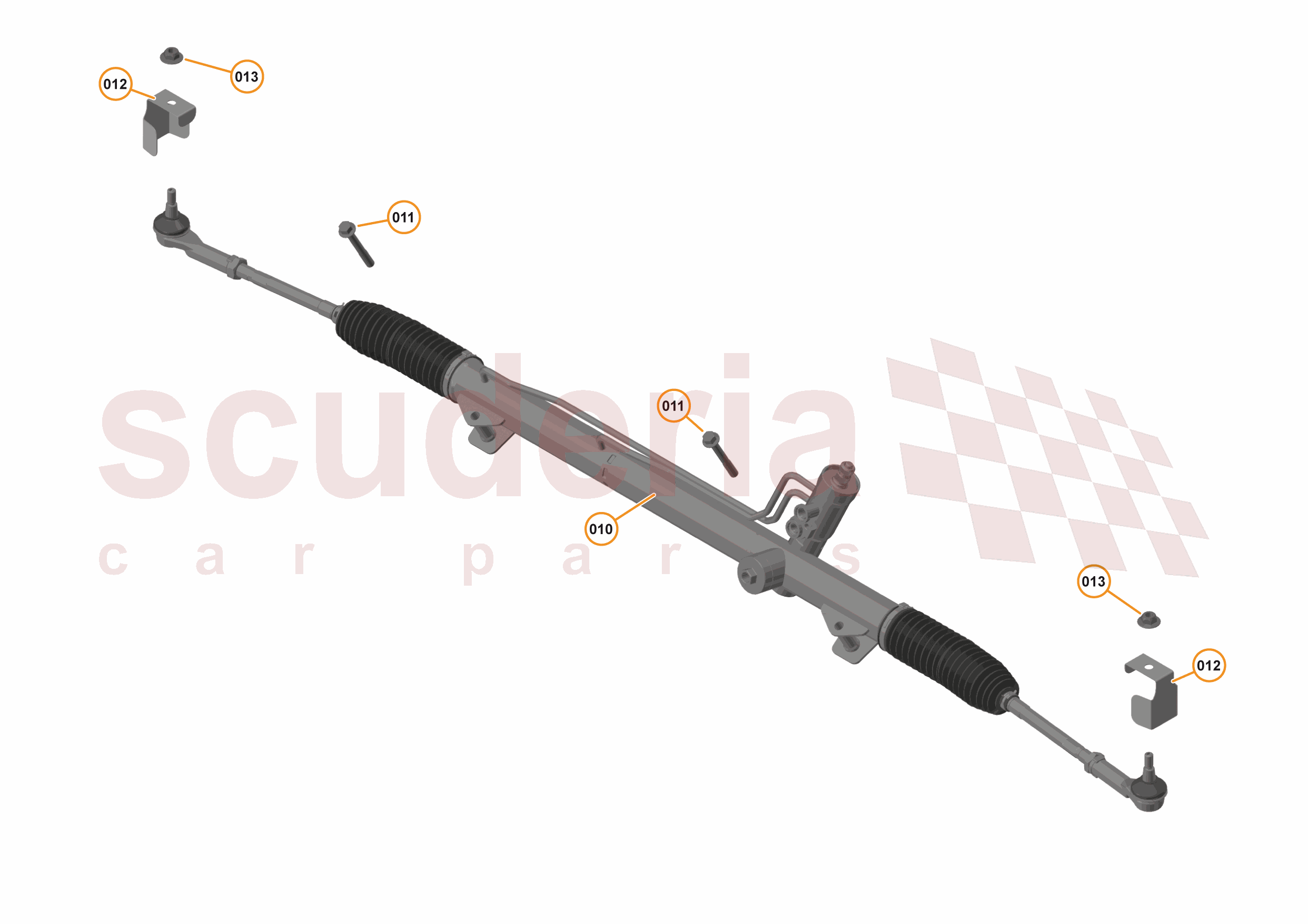 26 - STEERING - 26.4 - STEERING RACK of McLaren McLaren McLaren 570S Spider