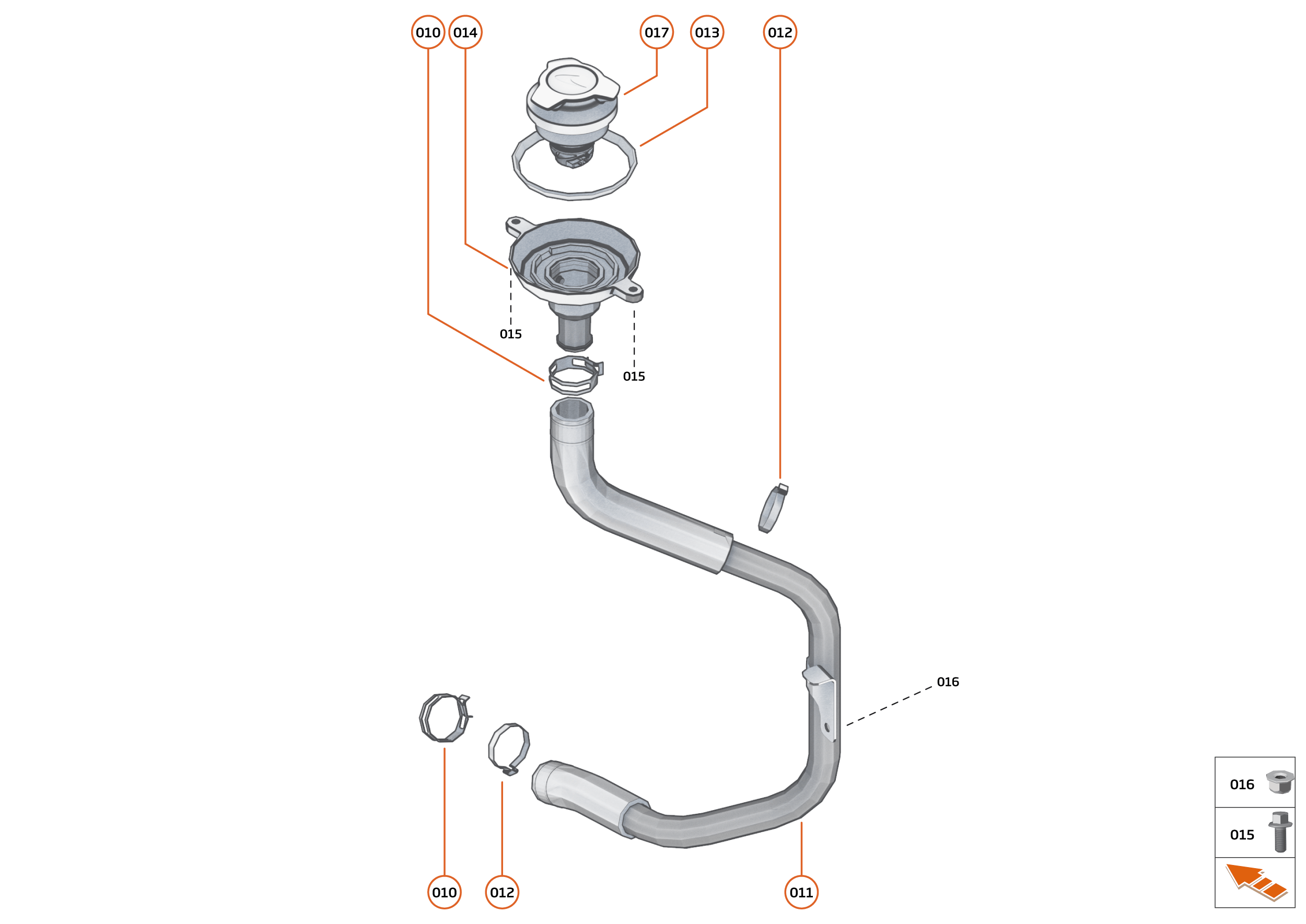 23 - LUBRICATION SYSTEM OFF - ENGINE - 23.3 - ENGINE OIL FILL SYSTEM of McLaren McLaren Ultimate Series McLaren Elva