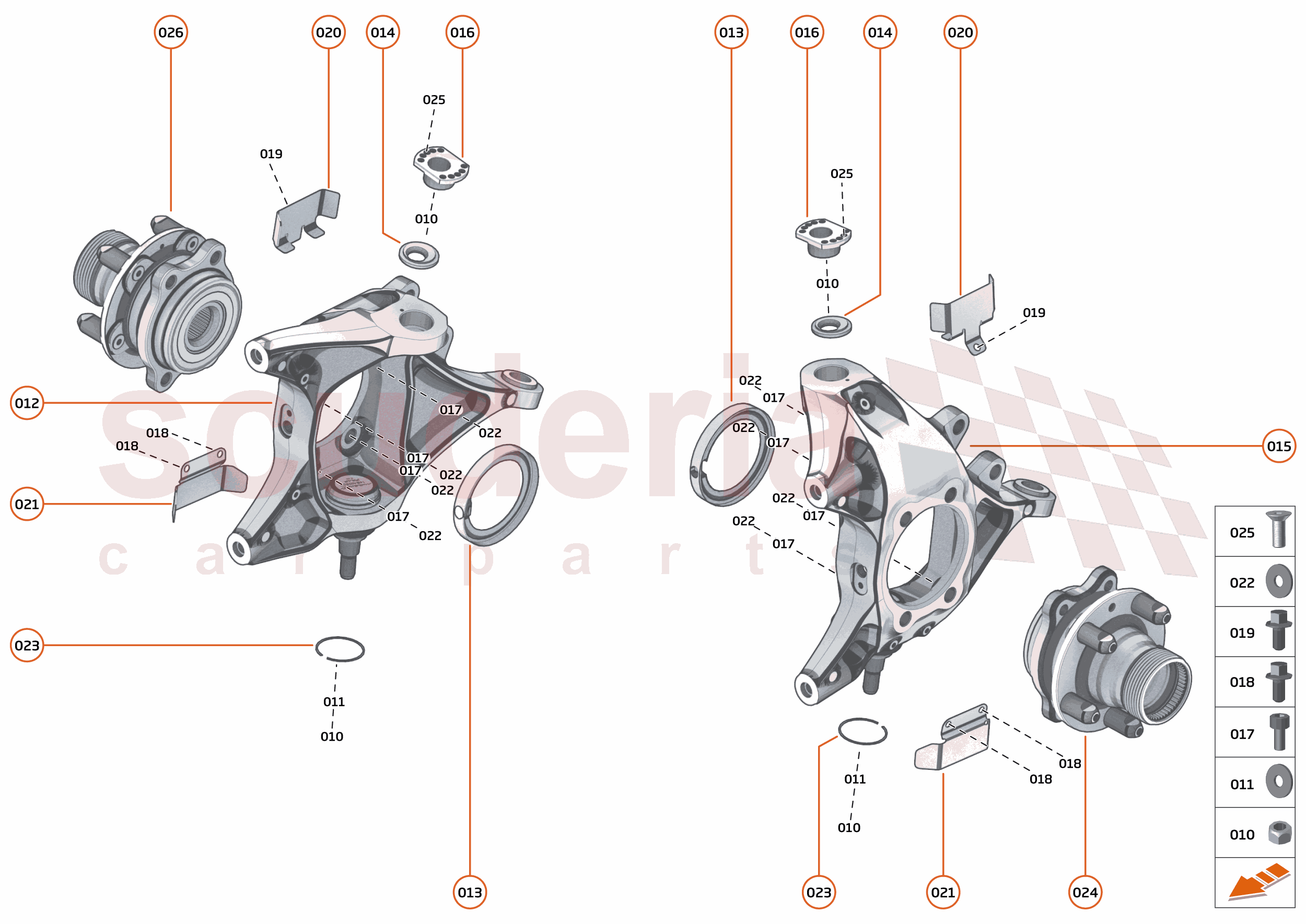 17 - SUSPENSION - REAR - 17.2 - UPRIGHTS REAR of McLaren McLaren McLaren 620R