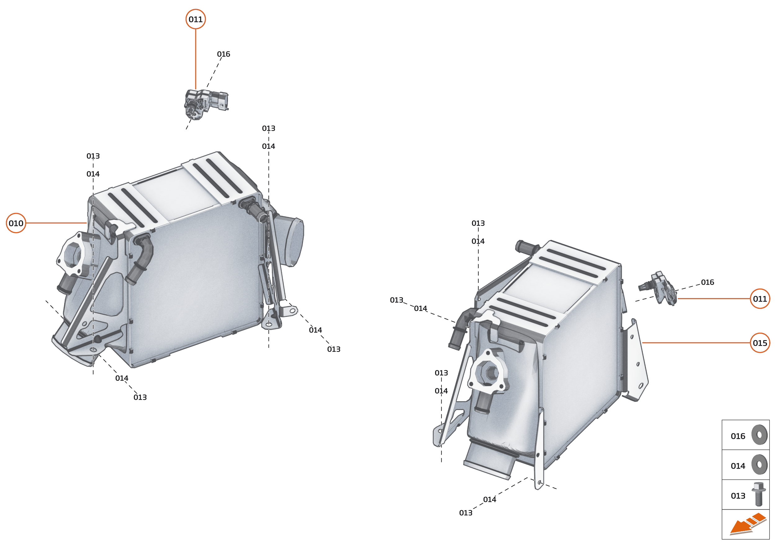 26 - AIR INDUCTION SYSTEMS - AIS - 26.3 - AIS - CHARGE AIR COOLING SYSTEM of McLaren McLaren Ultimate Series McLaren Elva