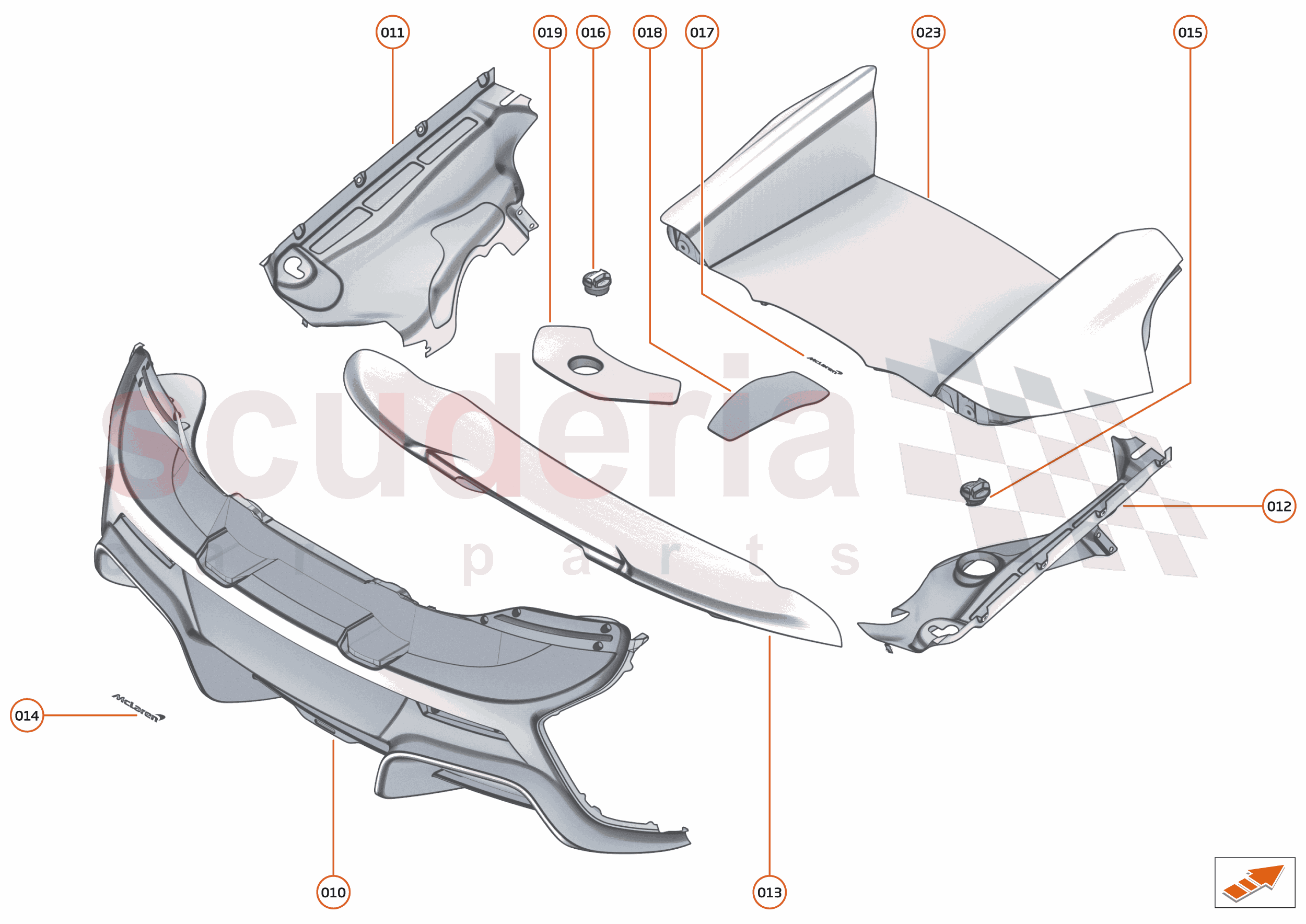 39 - EXTERIOR - 39.2 - REAR VIEW of McLaren McLaren McLaren 675LT Spider
