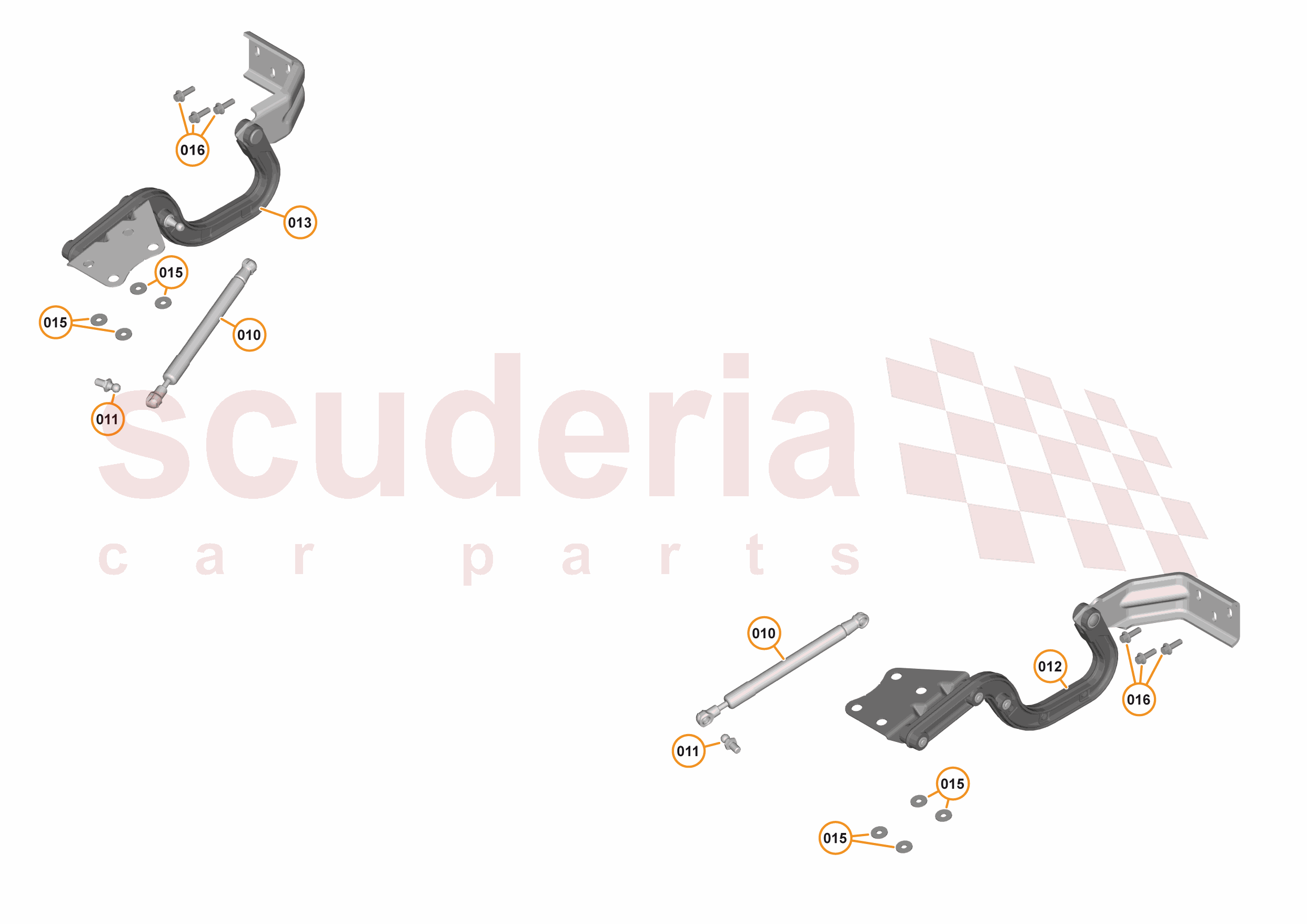 6 - CLOSURES - 6.2 - BONNET HINGE of McLaren McLaren McLaren 570S Spider
