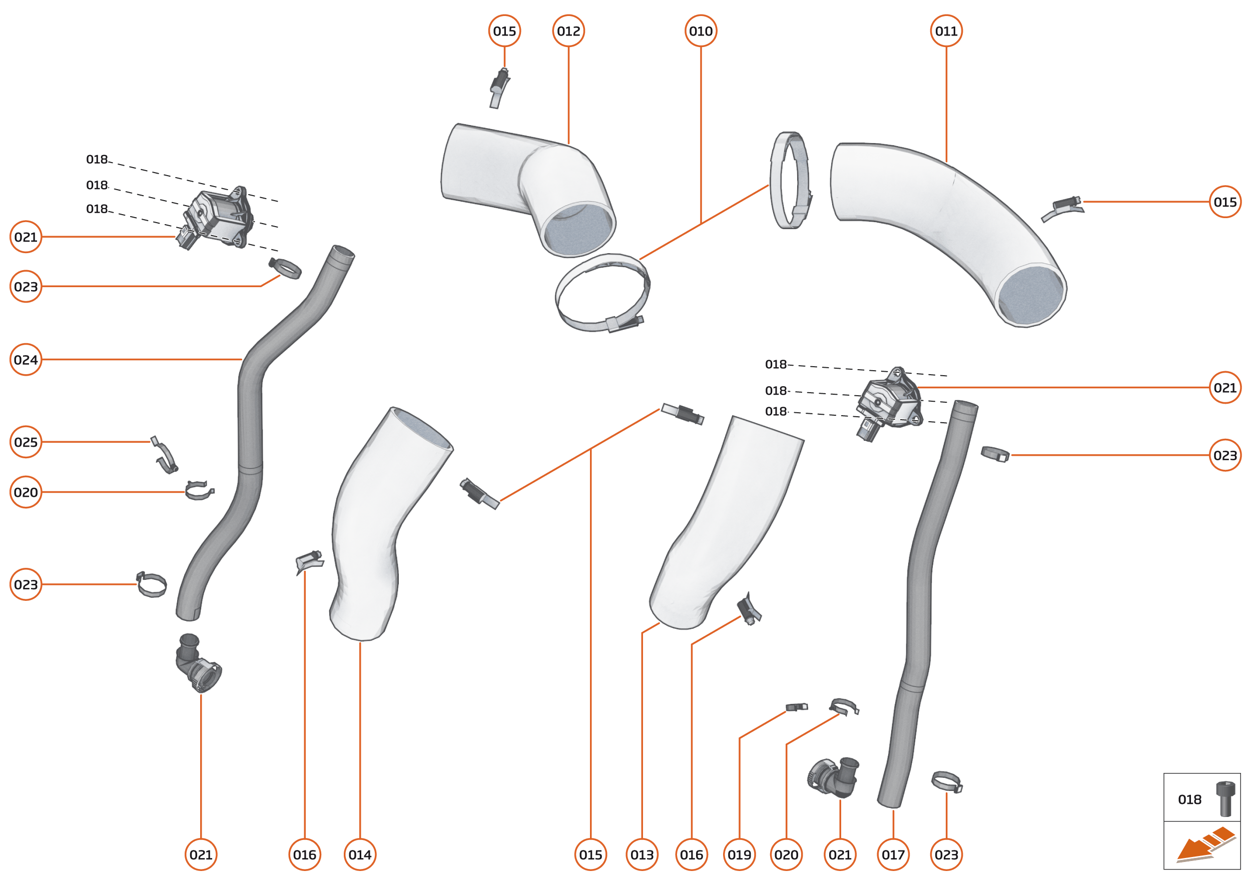 27 - AIR INDUCTION SYSTEMS - AIS - 27.2 - AIS - HIGH PRESSURE SYSTEM of McLaren McLaren Ultimate Series McLaren Senna
