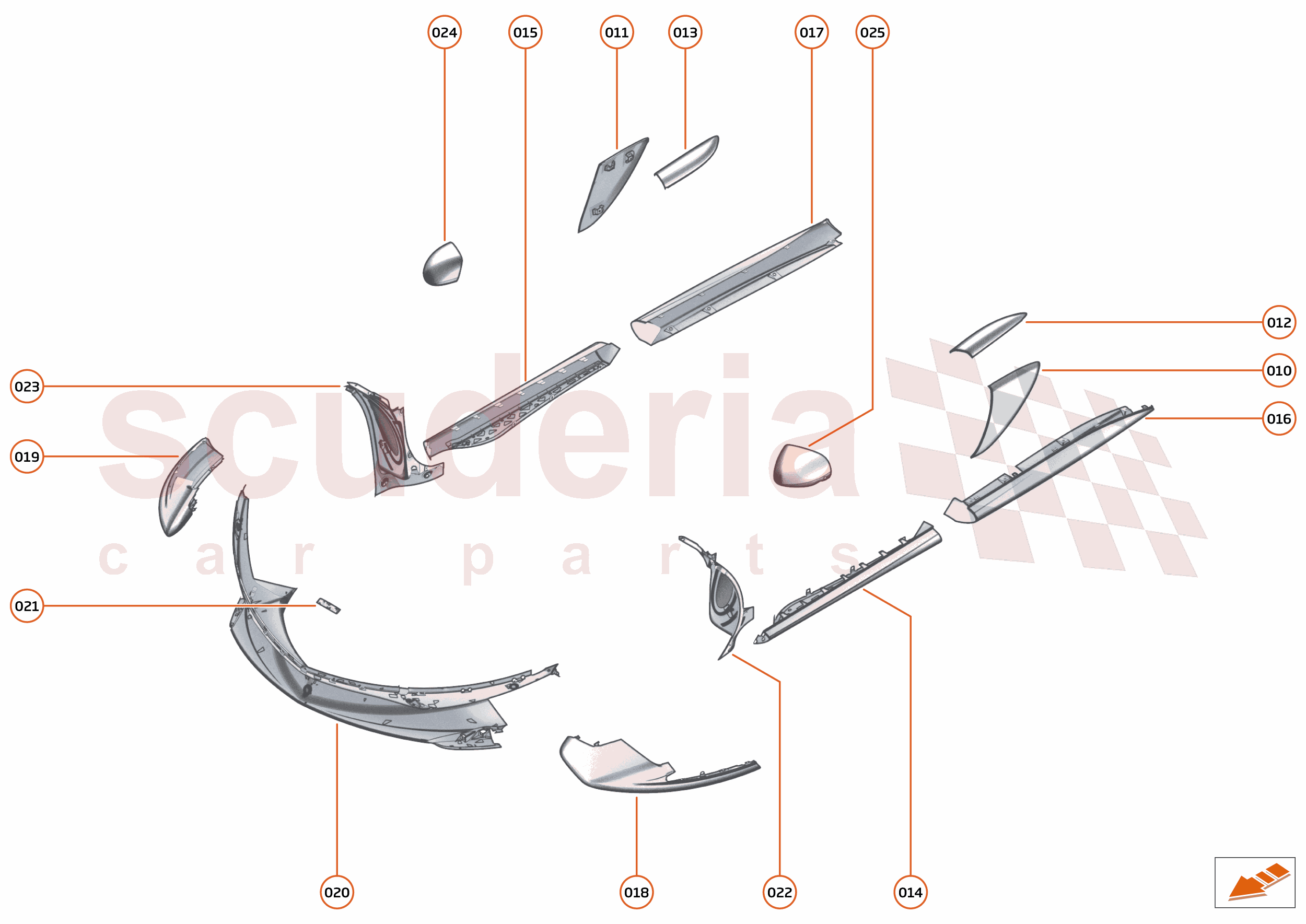53 - EXTERIOR - 53.1 - FRONT VIEW of McLaren McLaren McLaren 570S Coupe