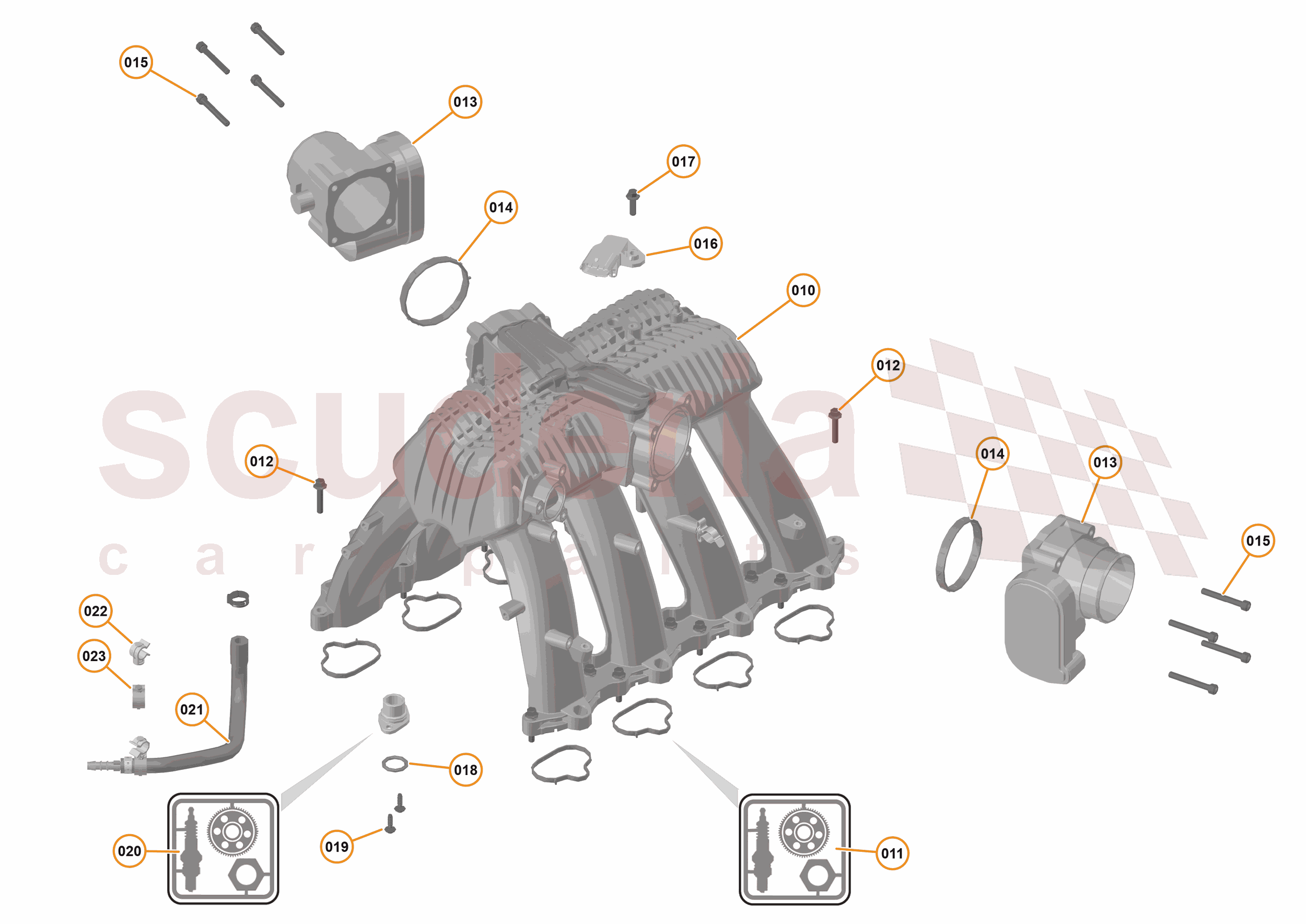 32 - ENGINE - 32.3 - INLET MANIFOLD of McLaren McLaren McLaren 570GT