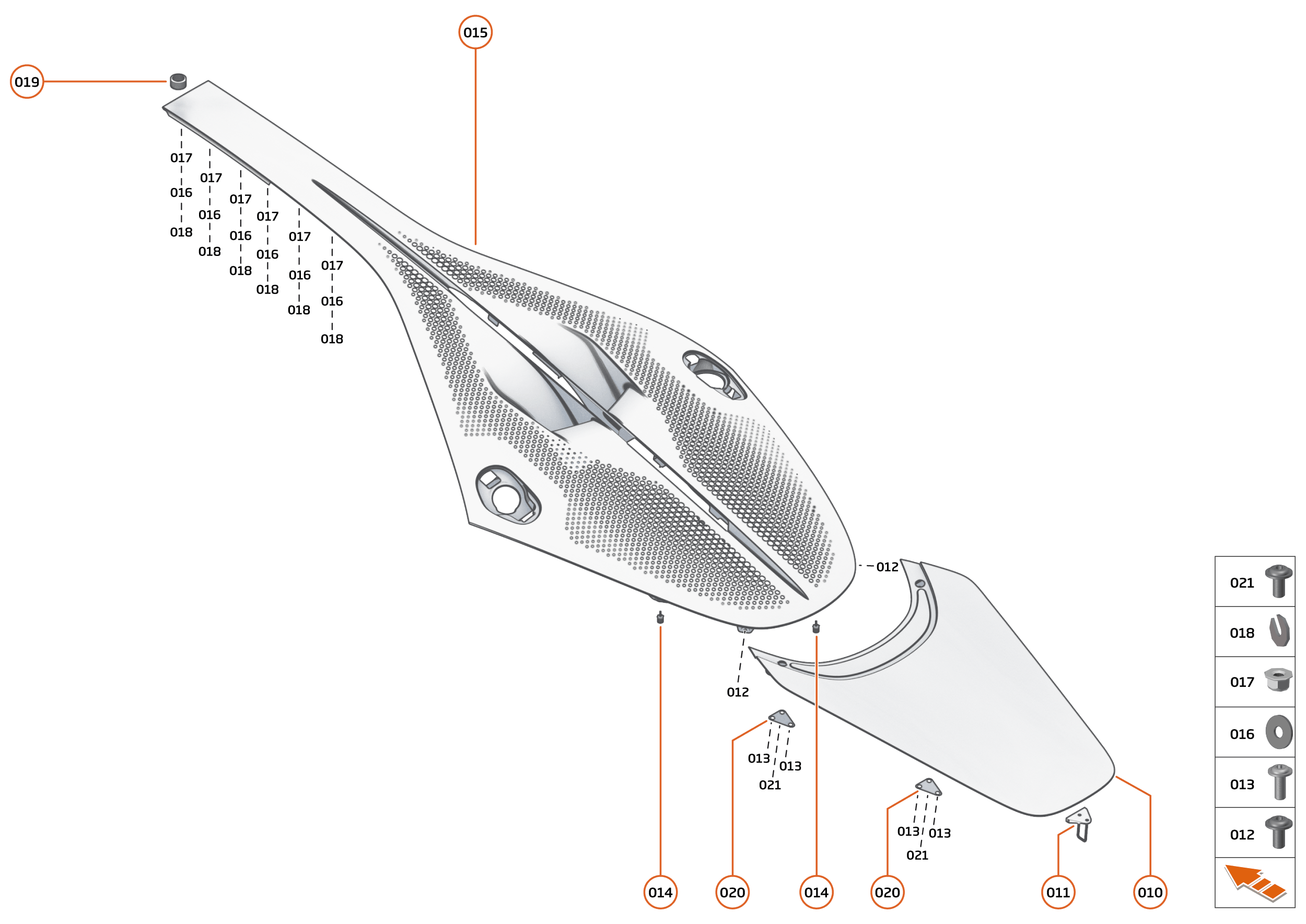 7 - CLOSURES - 7.5 - TAILGATE / ENGINE COVER STRUCTURE of McLaren McLaren Ultimate Series McLaren Speedtail