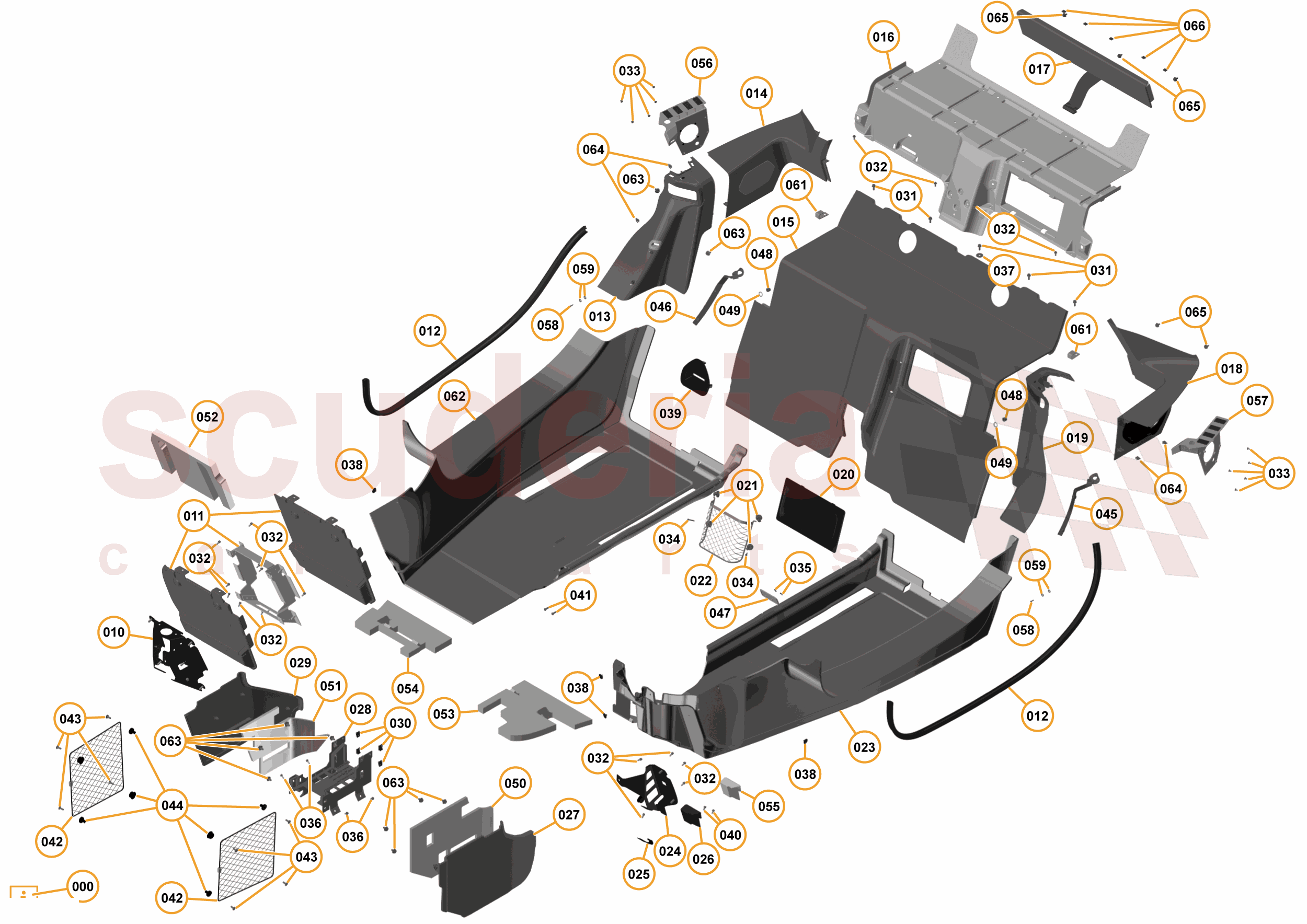 33 - N6 - LOWER REAR TRIM - 33.1 - 01 - LOWER REAR TRIM of McLaren McLaren McLaren 675LT Coupe